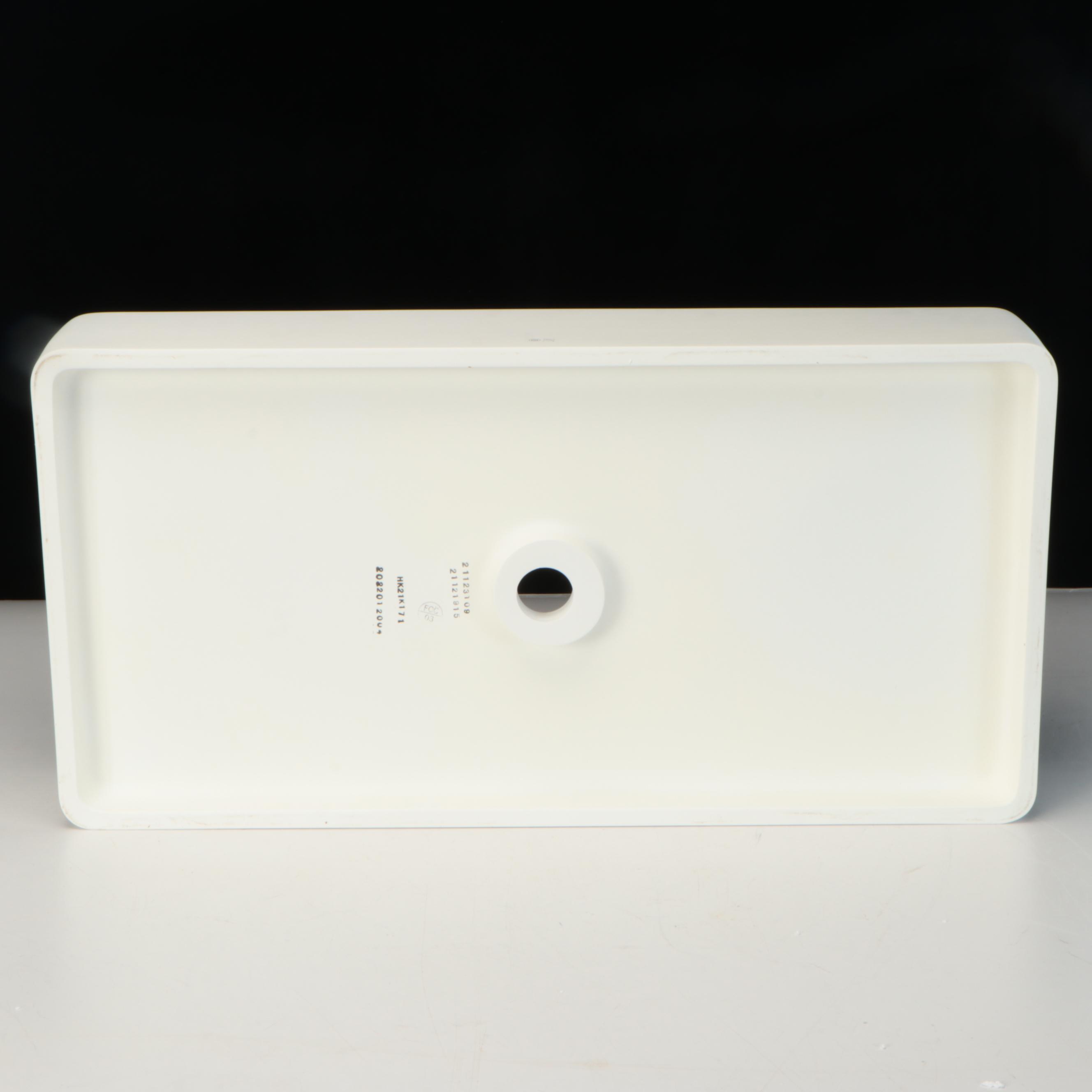 Contemporary Matte Finish Bathroom Sink