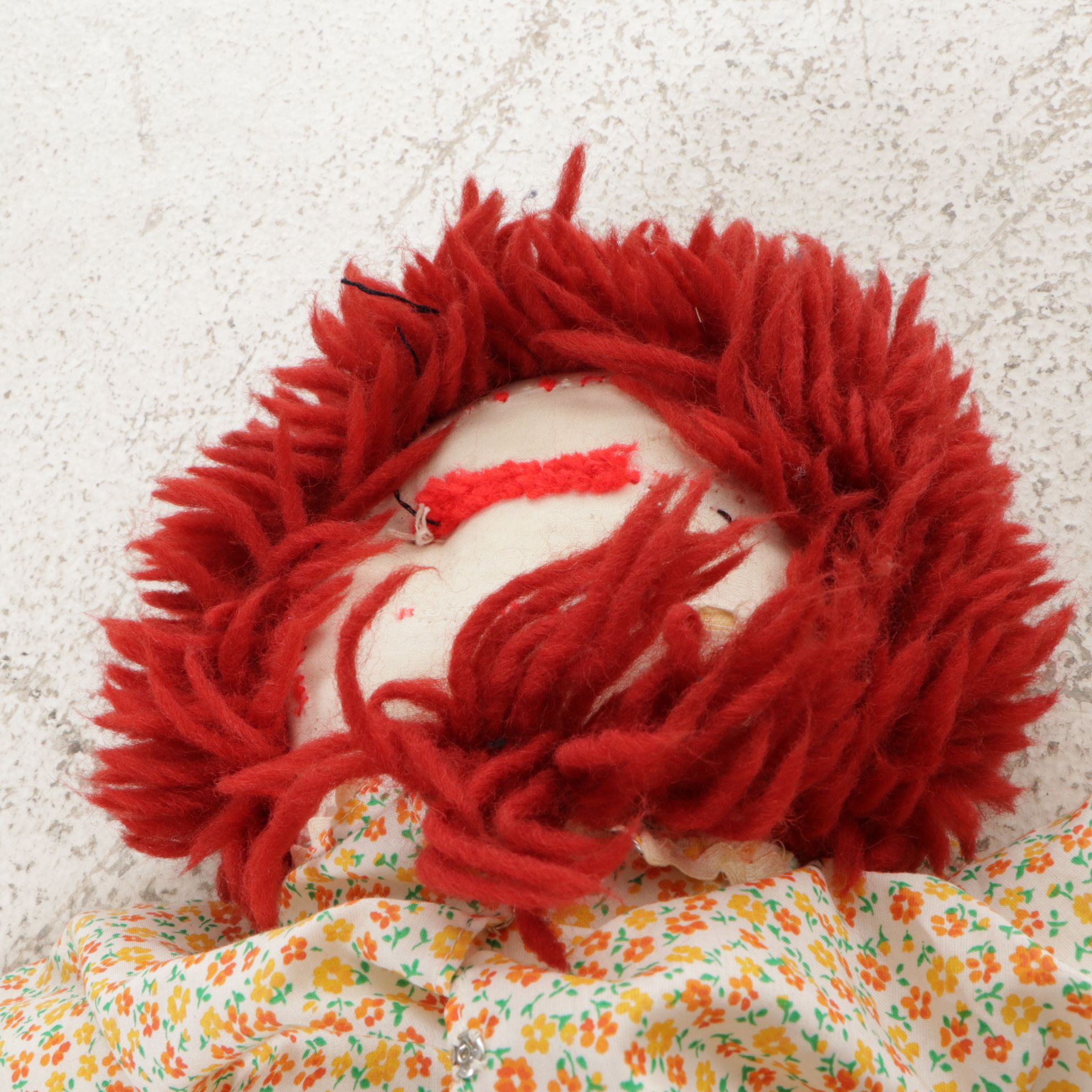 Keystone Pressed Steel Ride-Em Locomotive Train with Raggedy Ann Doll