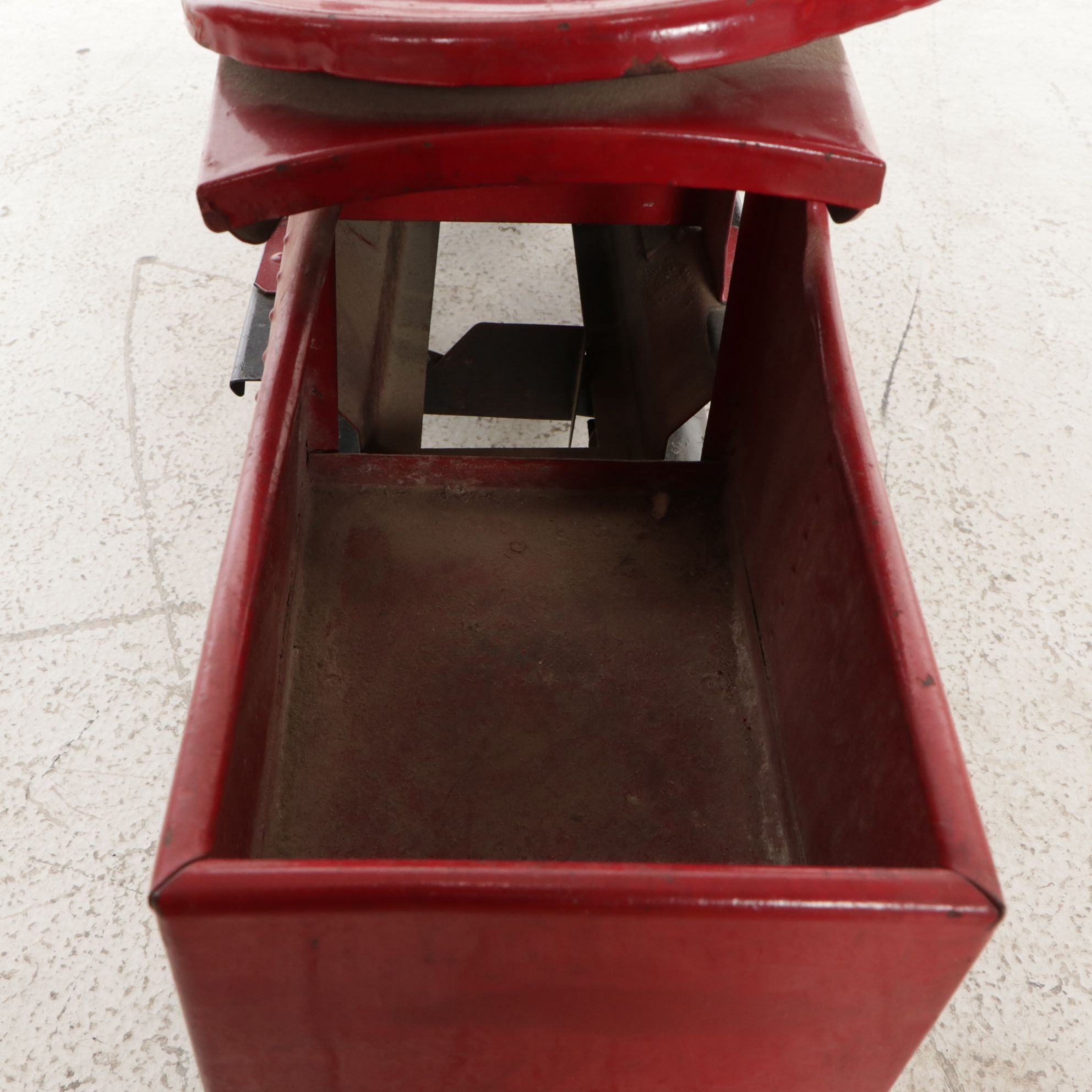 Keystone Pressed Steel Ride-Em Locomotive Train with Raggedy Ann Doll