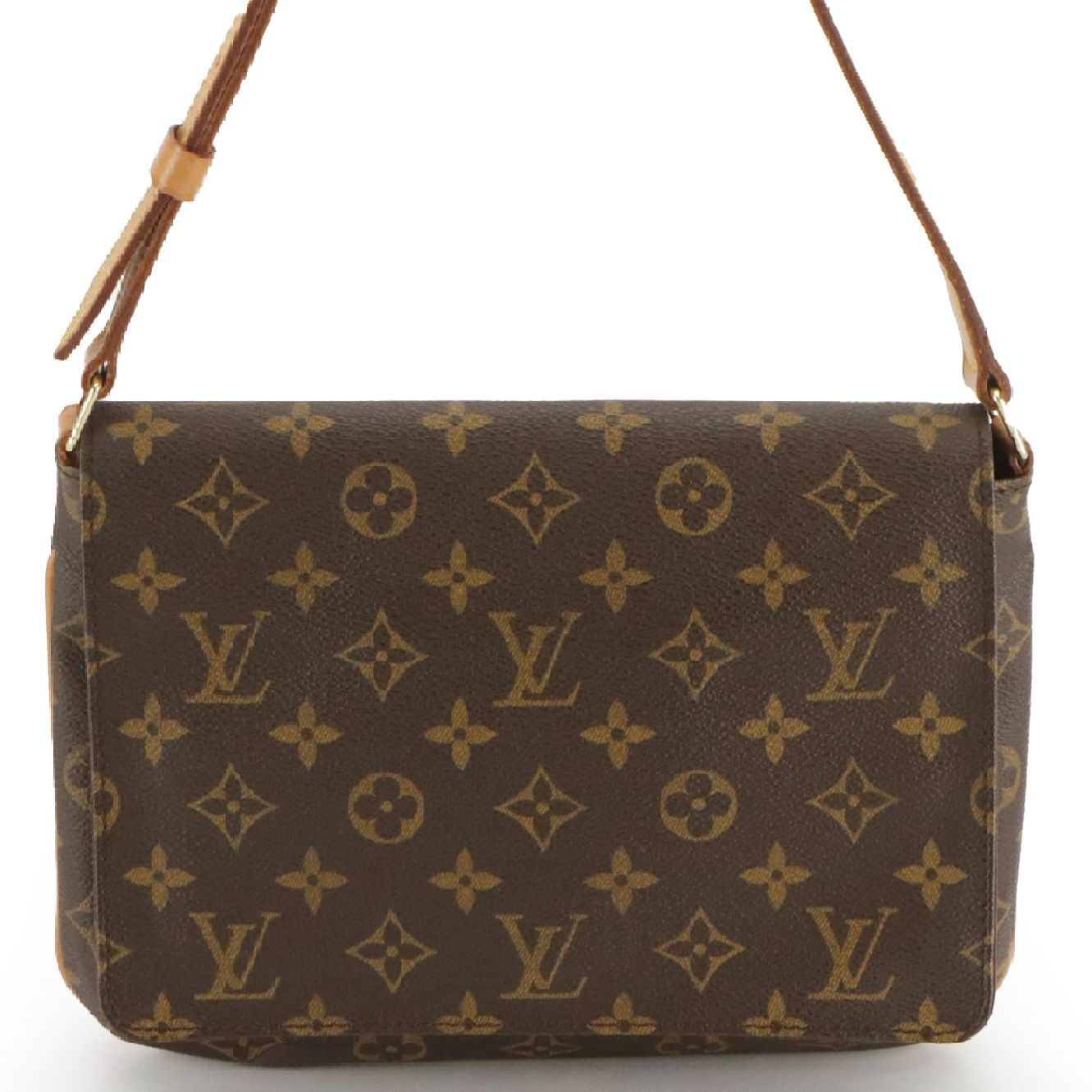Louis Vuitton Musette Tango PM Shoulder Bag in Monogram Canvas and Leather