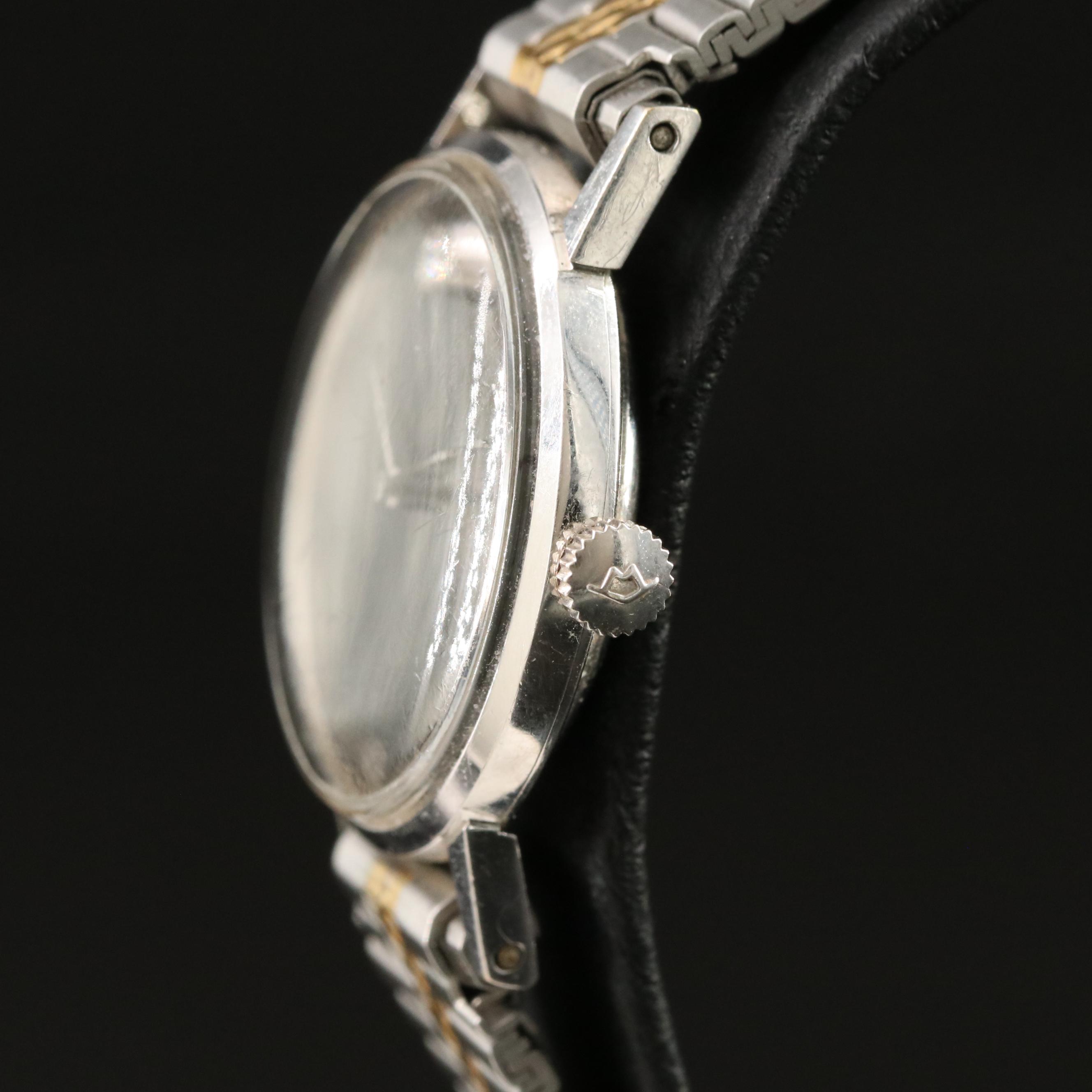 Movado Museum 14K Gold & Diamond Watch