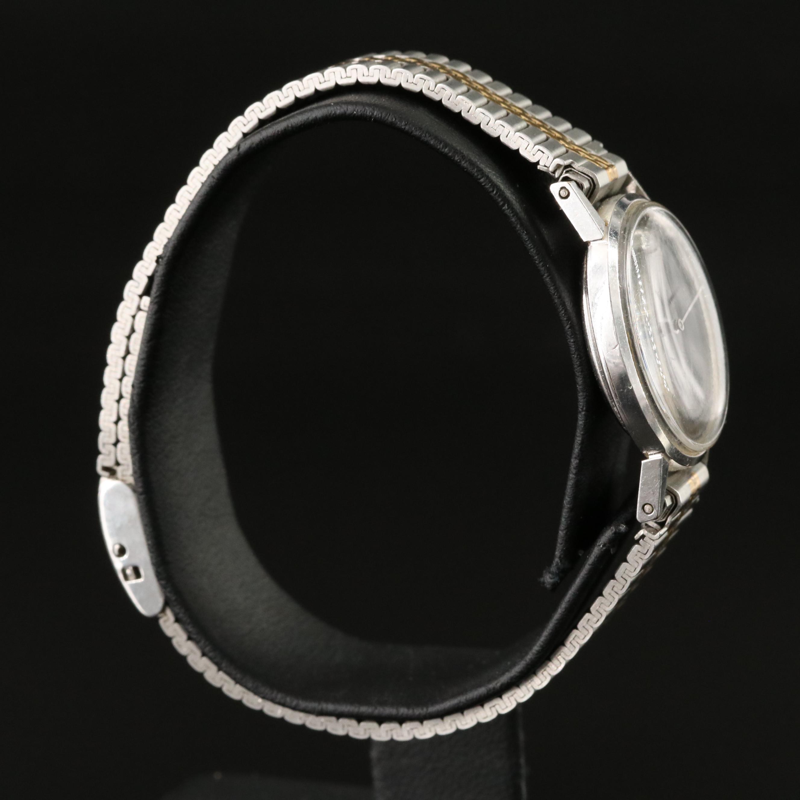 Movado Museum 14K Gold & Diamond Watch