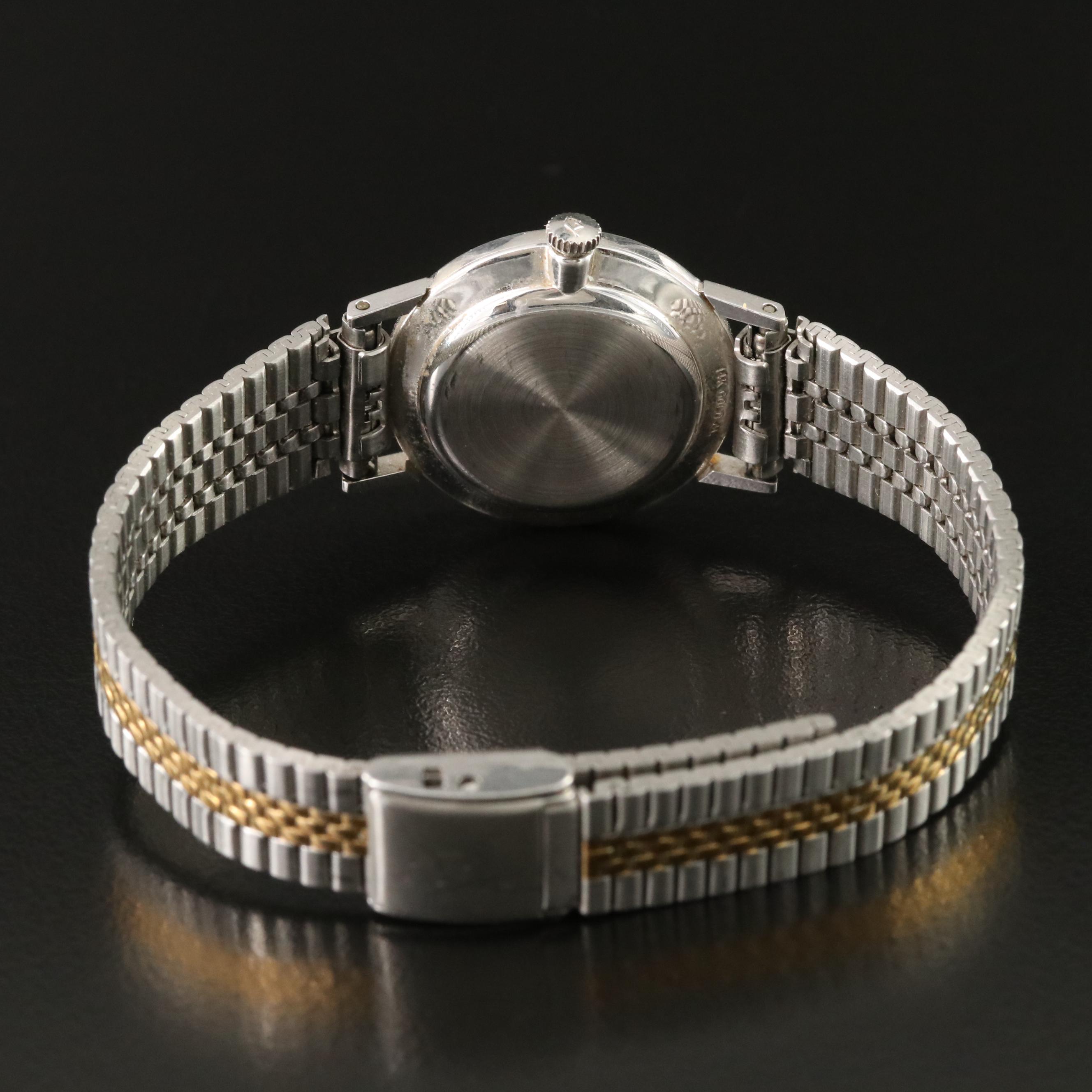 Movado Museum 14K Gold & Diamond Watch