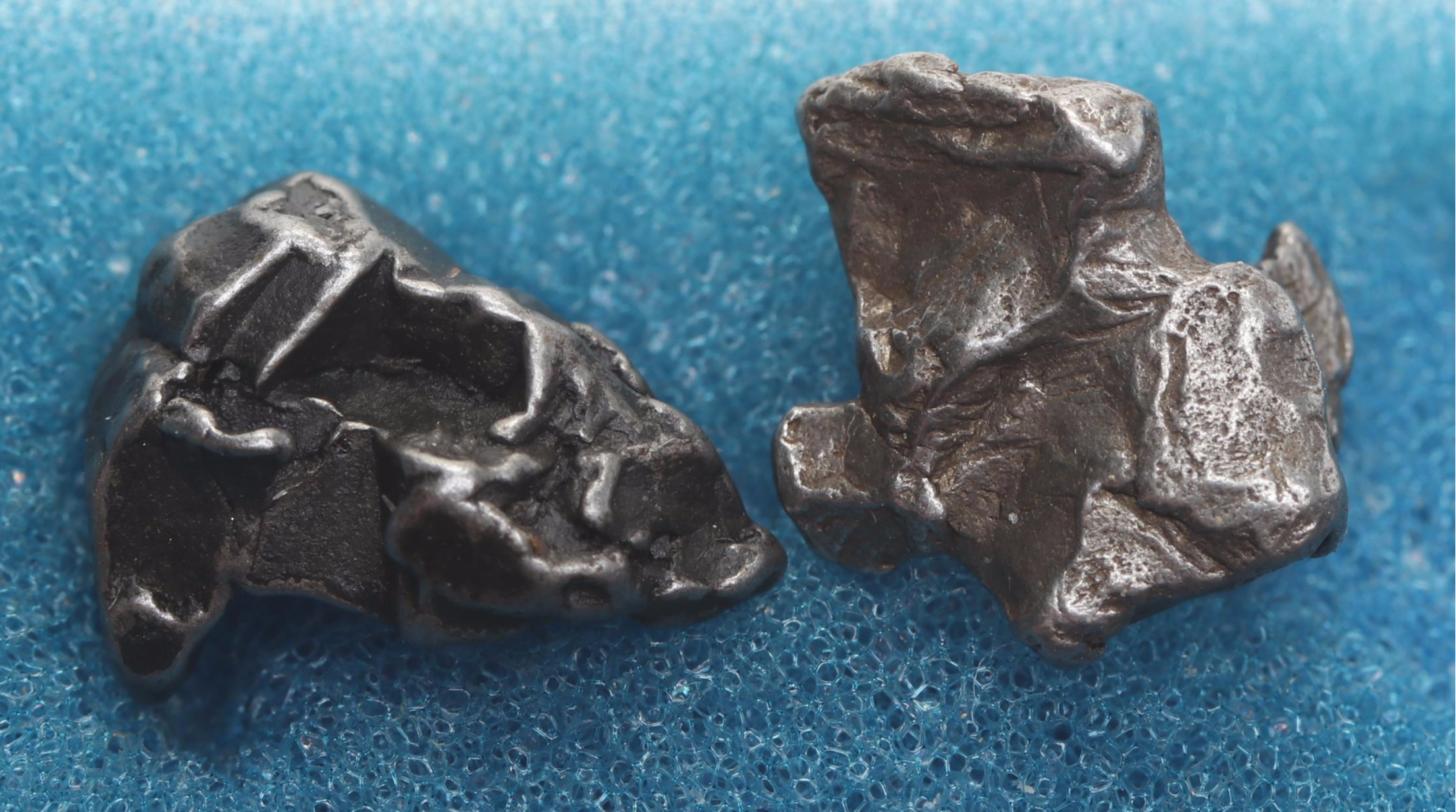 Campo Del Cielo and Moroccan Meteorite Fragments