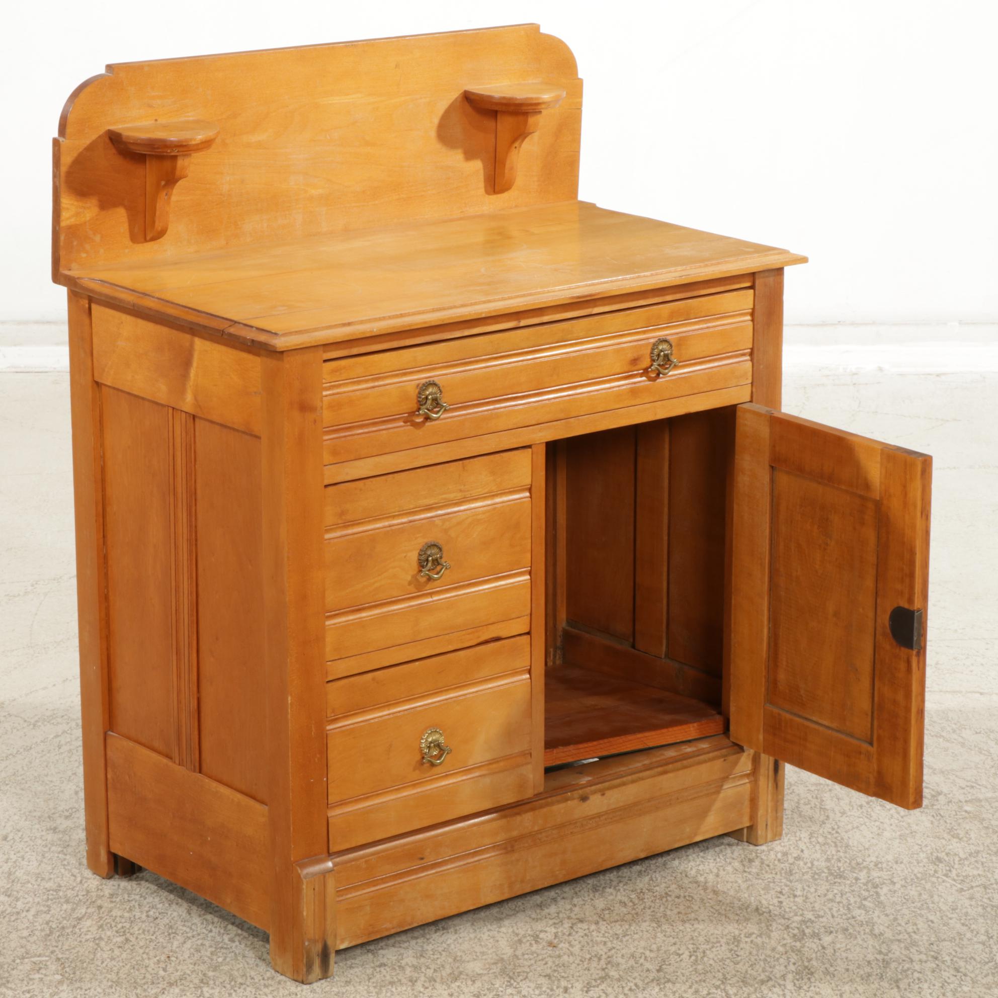 Maple Washstand, Early 20th Century