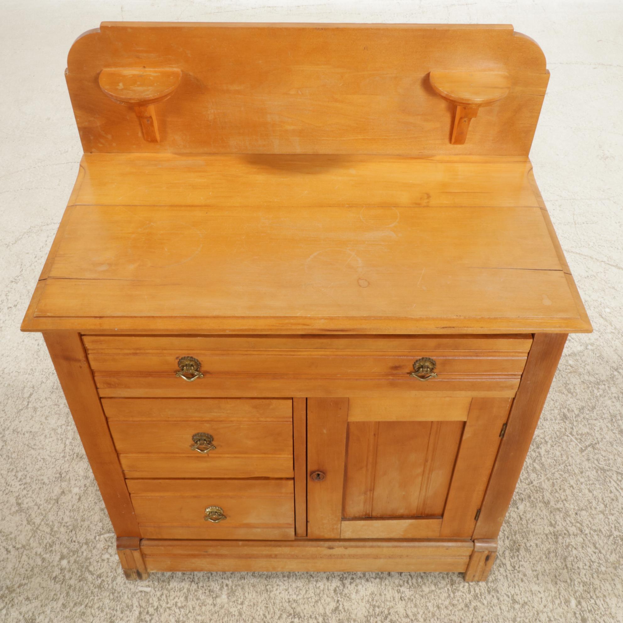 Maple Washstand, Early 20th Century