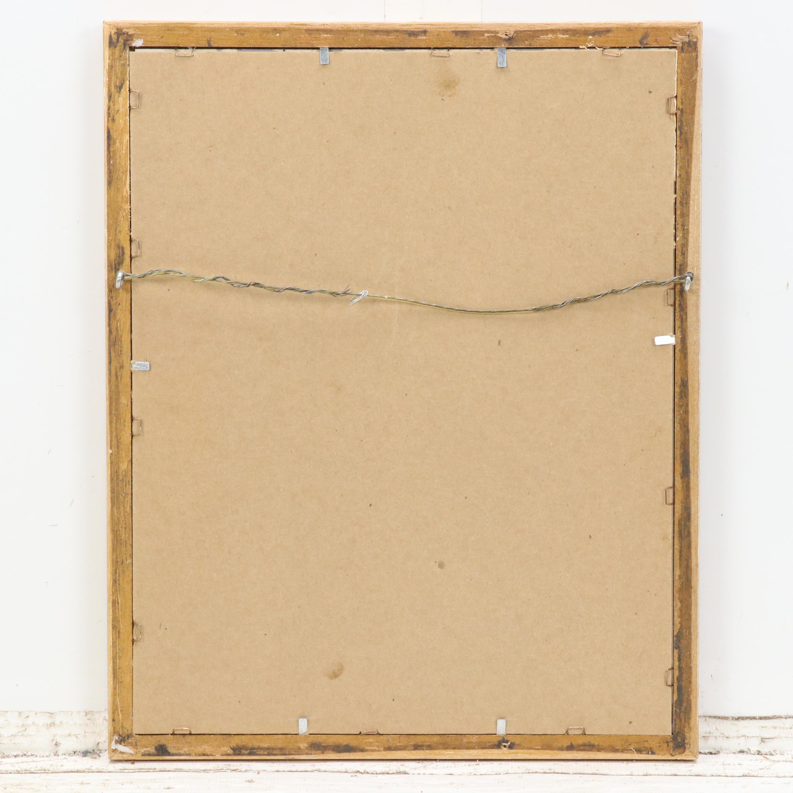 Hand-Colored Engraving After W.L. Sheppard "The Chickahominy," 1872