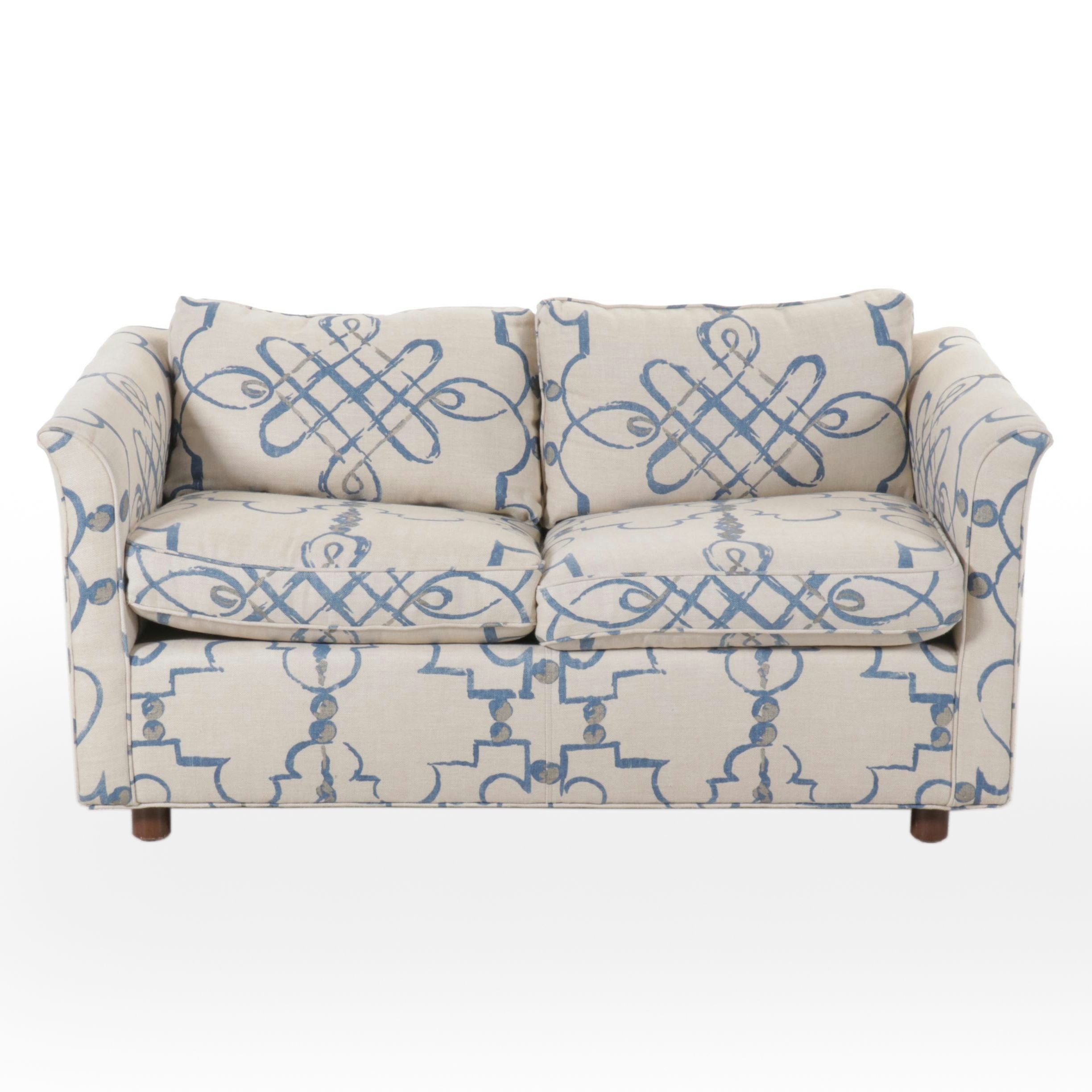 Fabric Upholstered Loveseat
