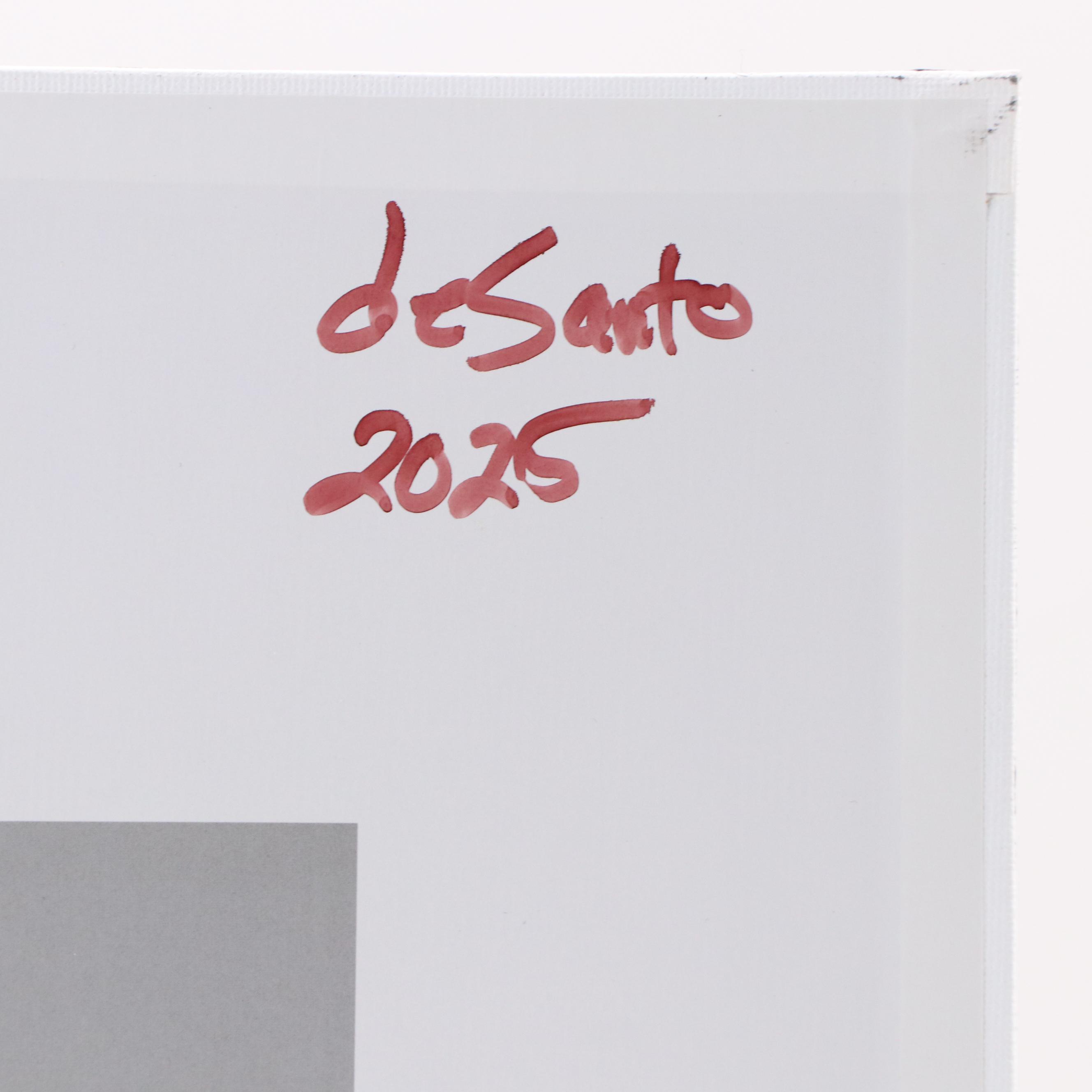 deSanto Stylized Figural Stylized Acrylic Painting, 2025