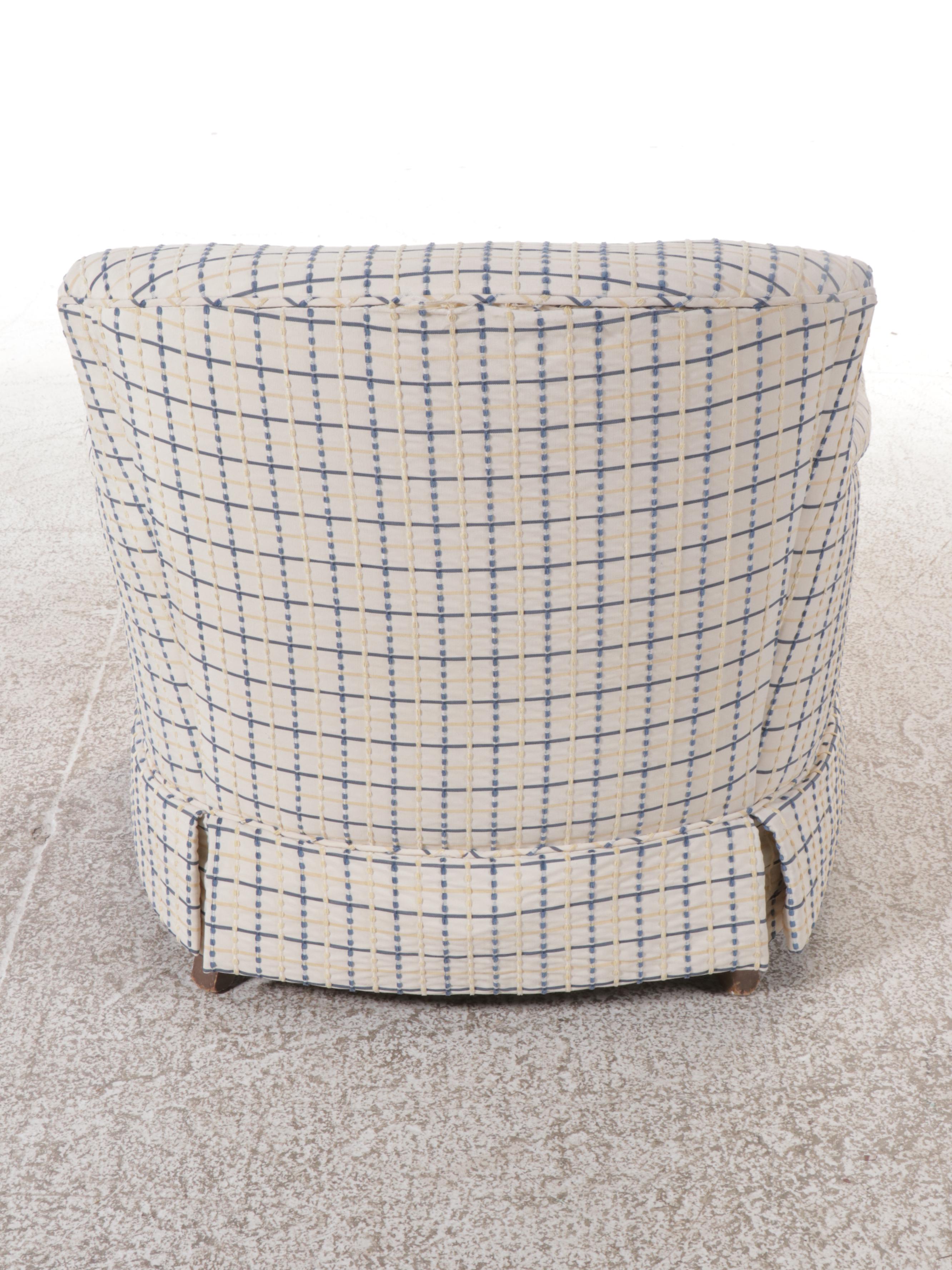 Upholstered Club Chair, Mid to Late 20th Century