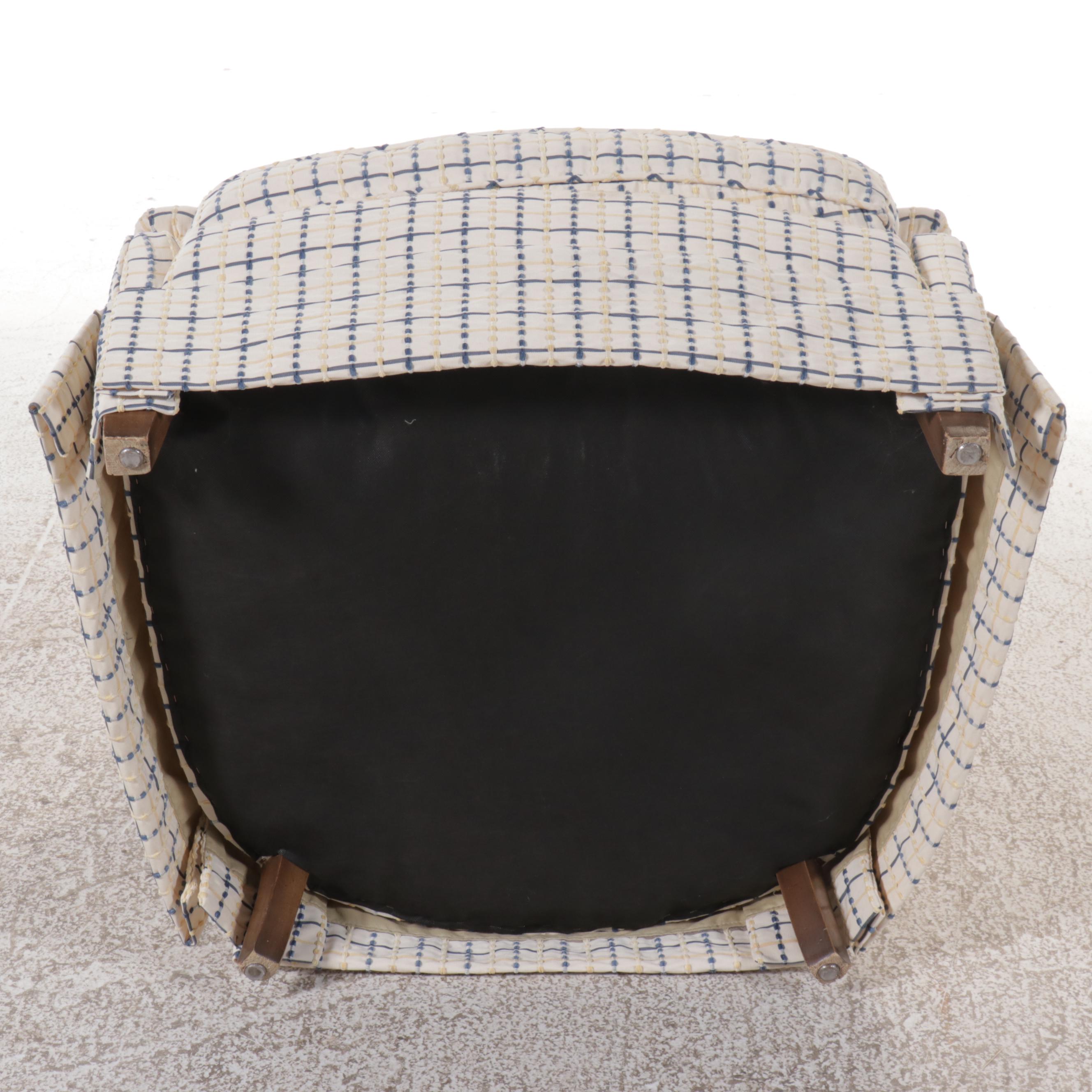 Upholstered Club Chair, Mid to Late 20th Century