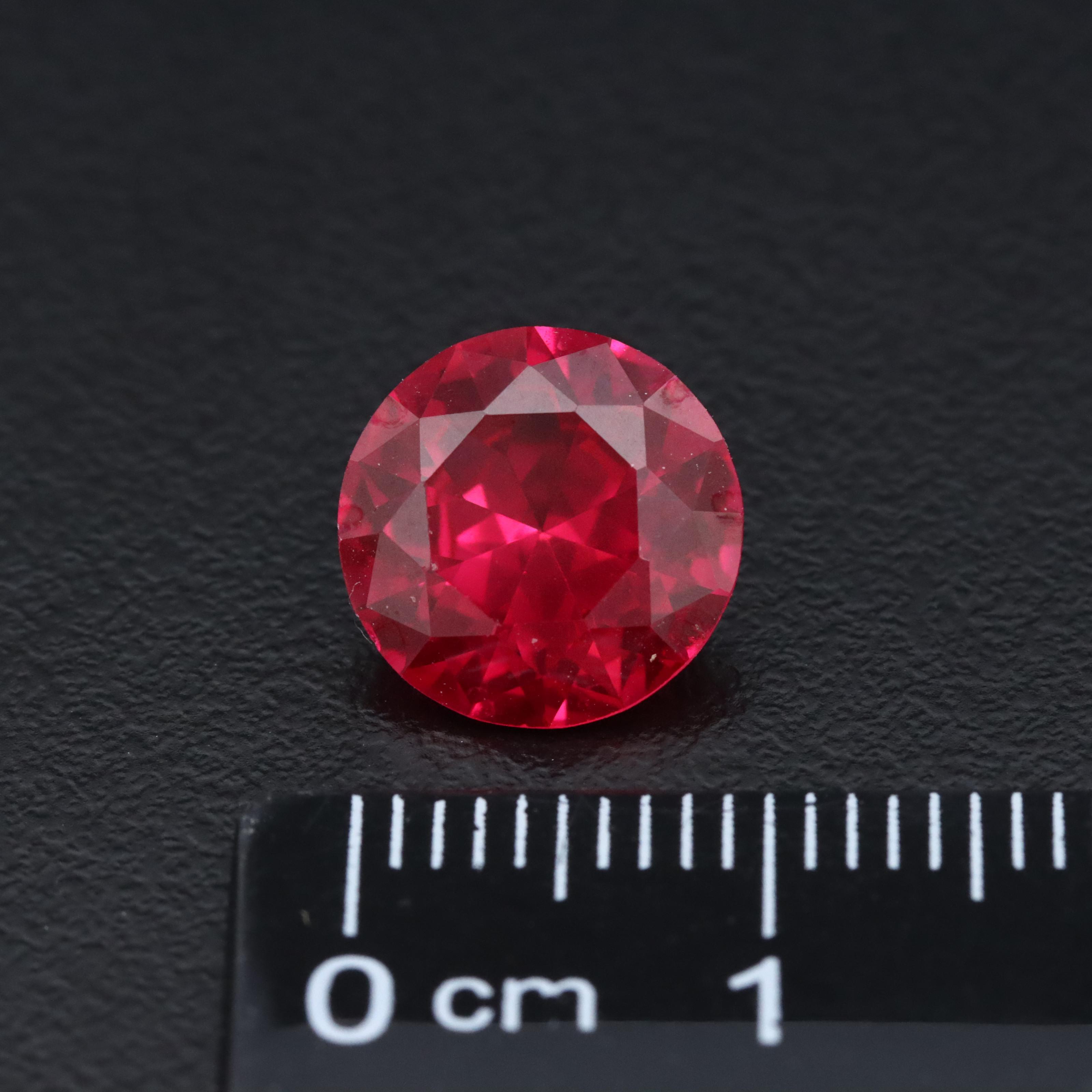 Loose 3.97 CT Lab Grown Ruby