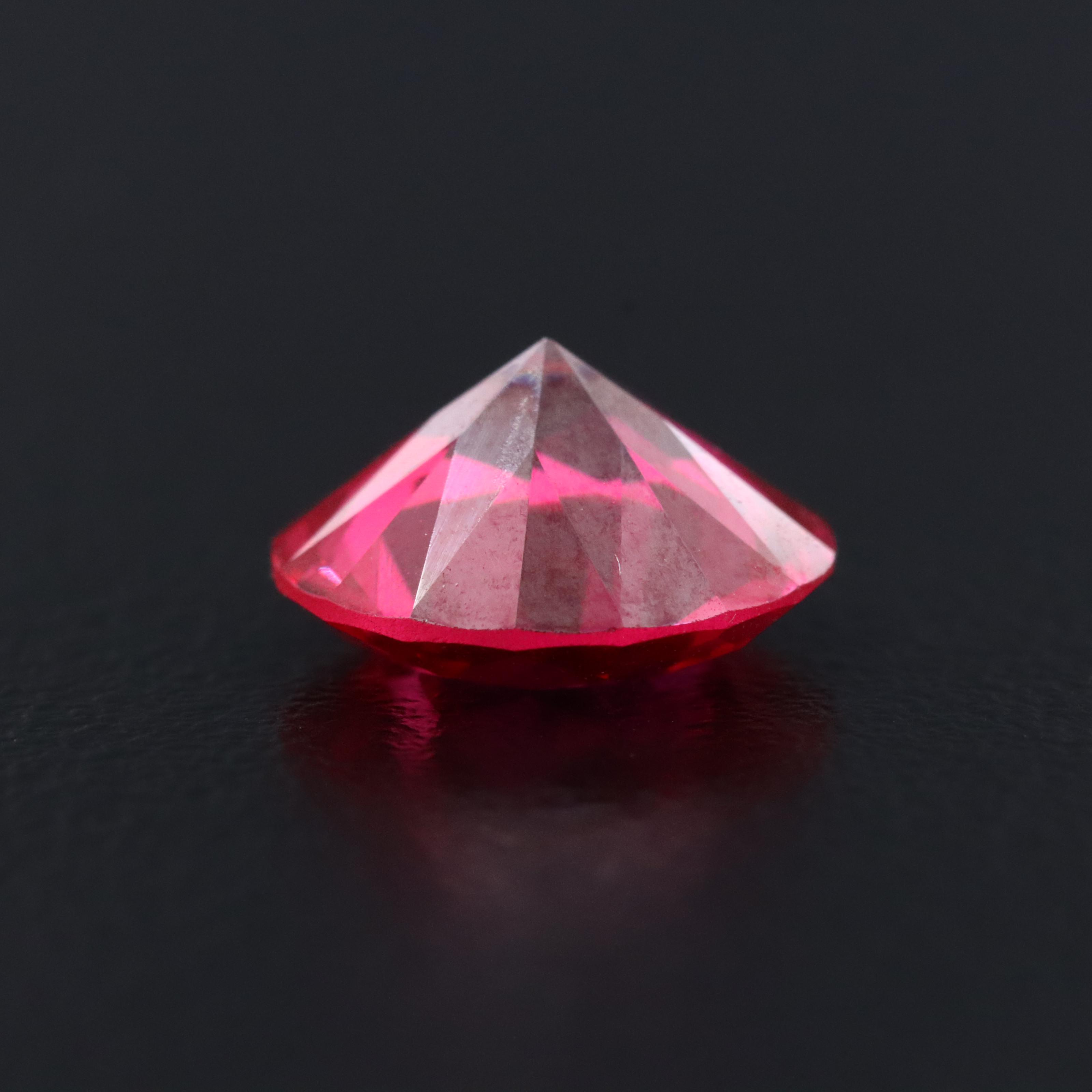 Loose 3.97 CT Lab Grown Ruby