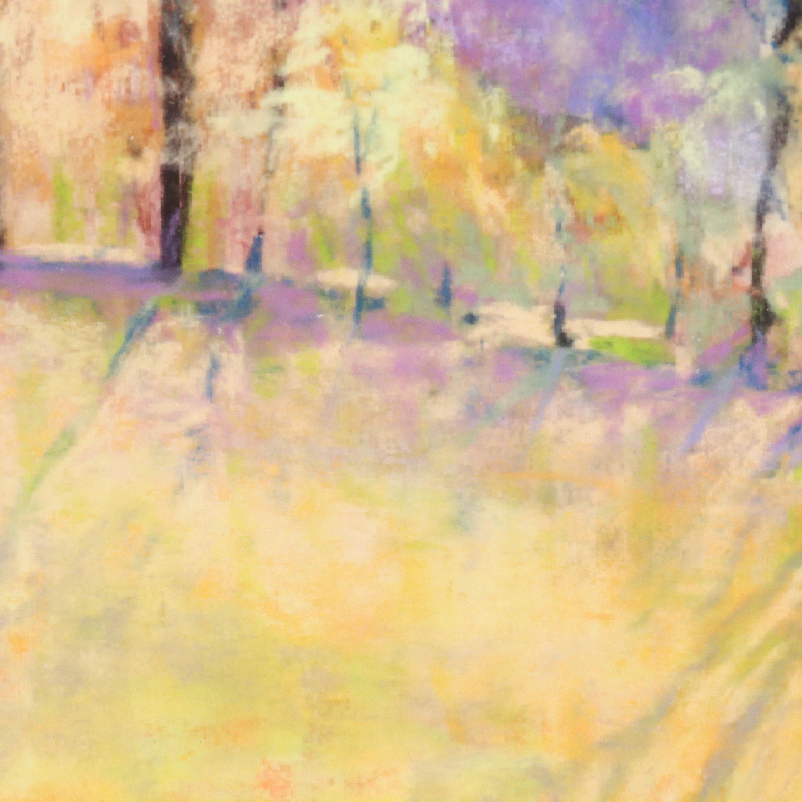 Jane Vorhees Digital Print "Gold in the Meadow," 21st Century