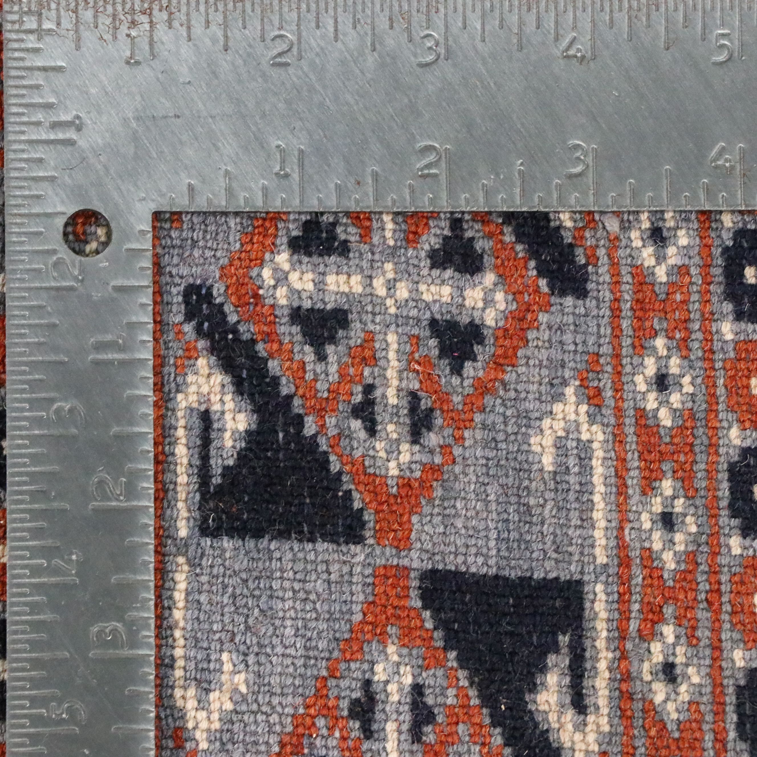 3' x 12'2 Hand-Knotted Pakistani Bokhara Carpet Runner