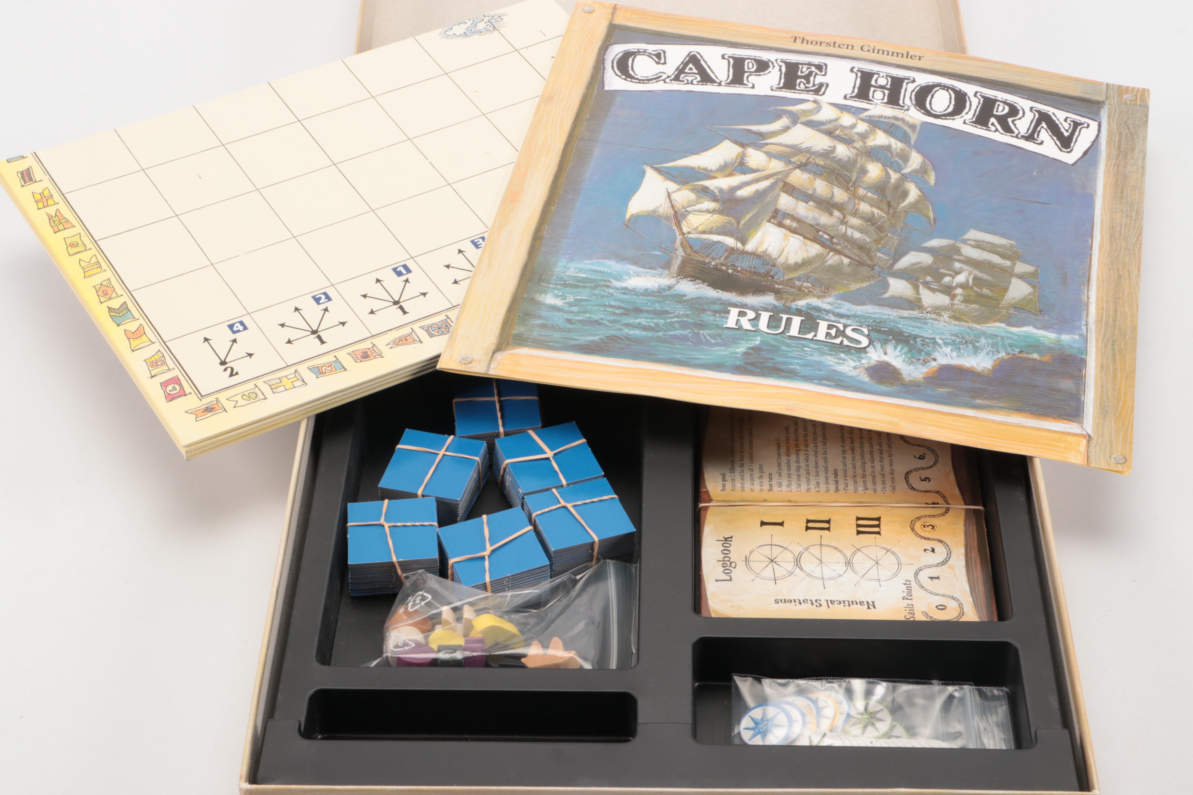 "Alien", "Casablanca", "Mush", "Cape Horn", and More Board Games