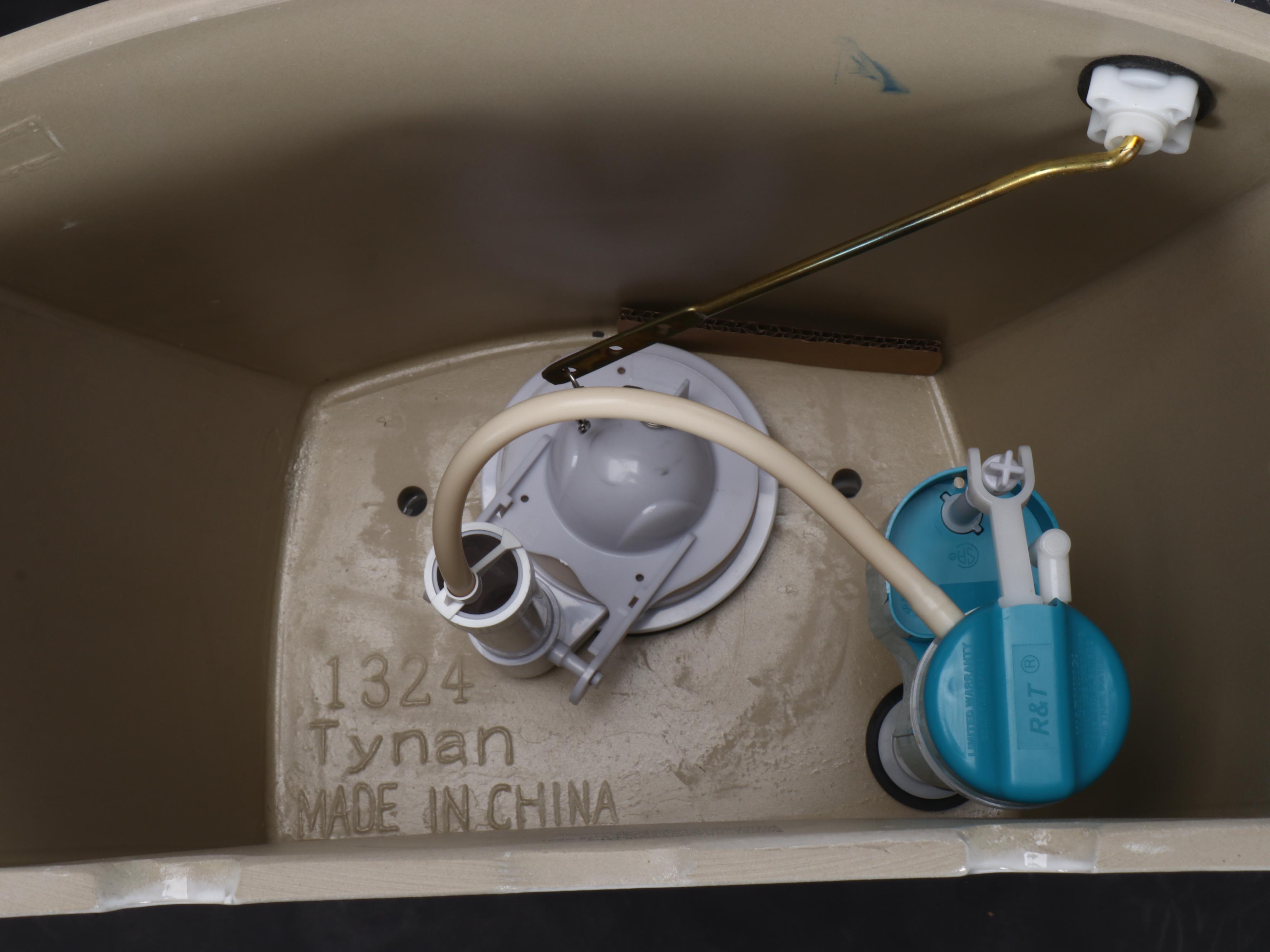 White Porcelain Toilet