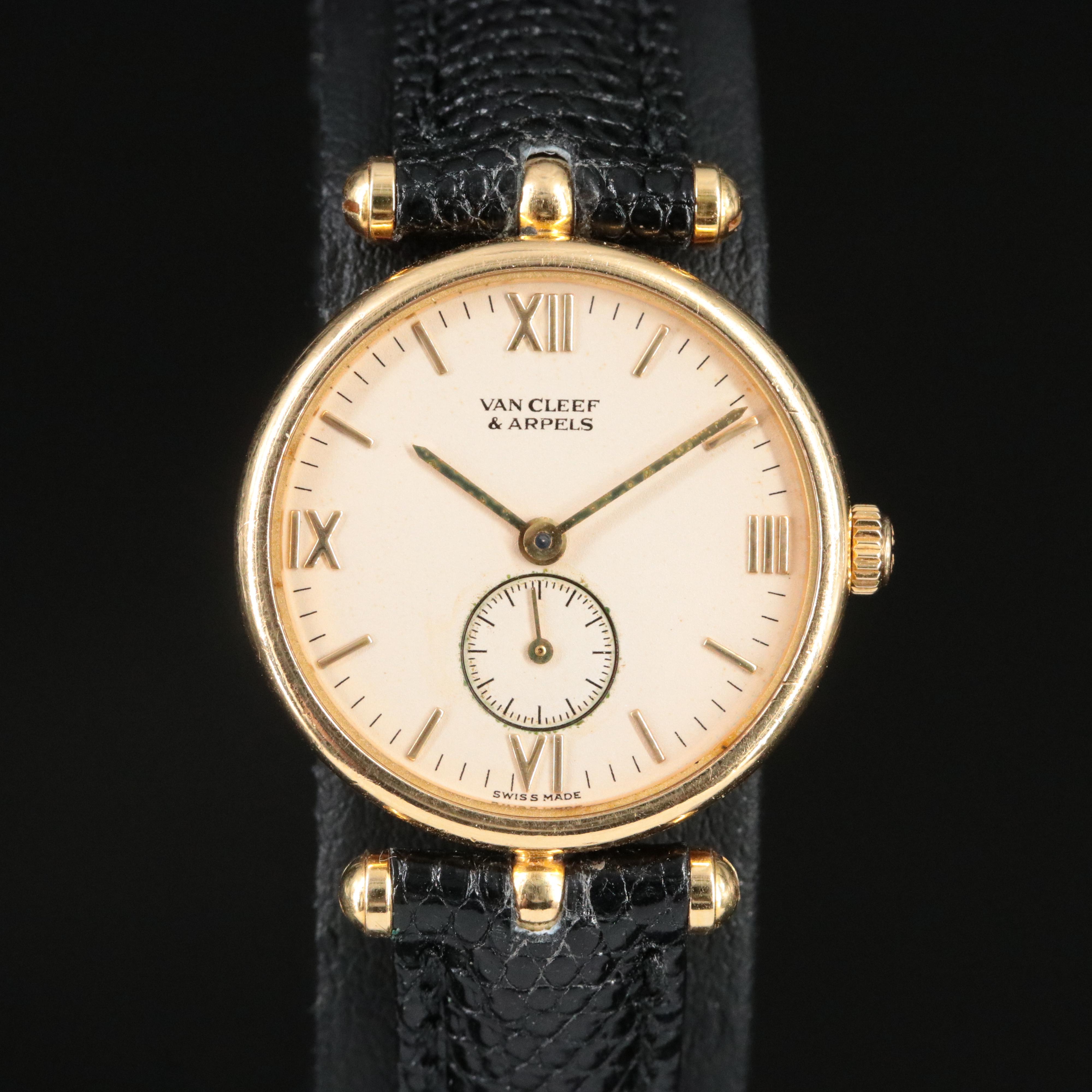 Van Cleef & Arpels 18K Gold Watch