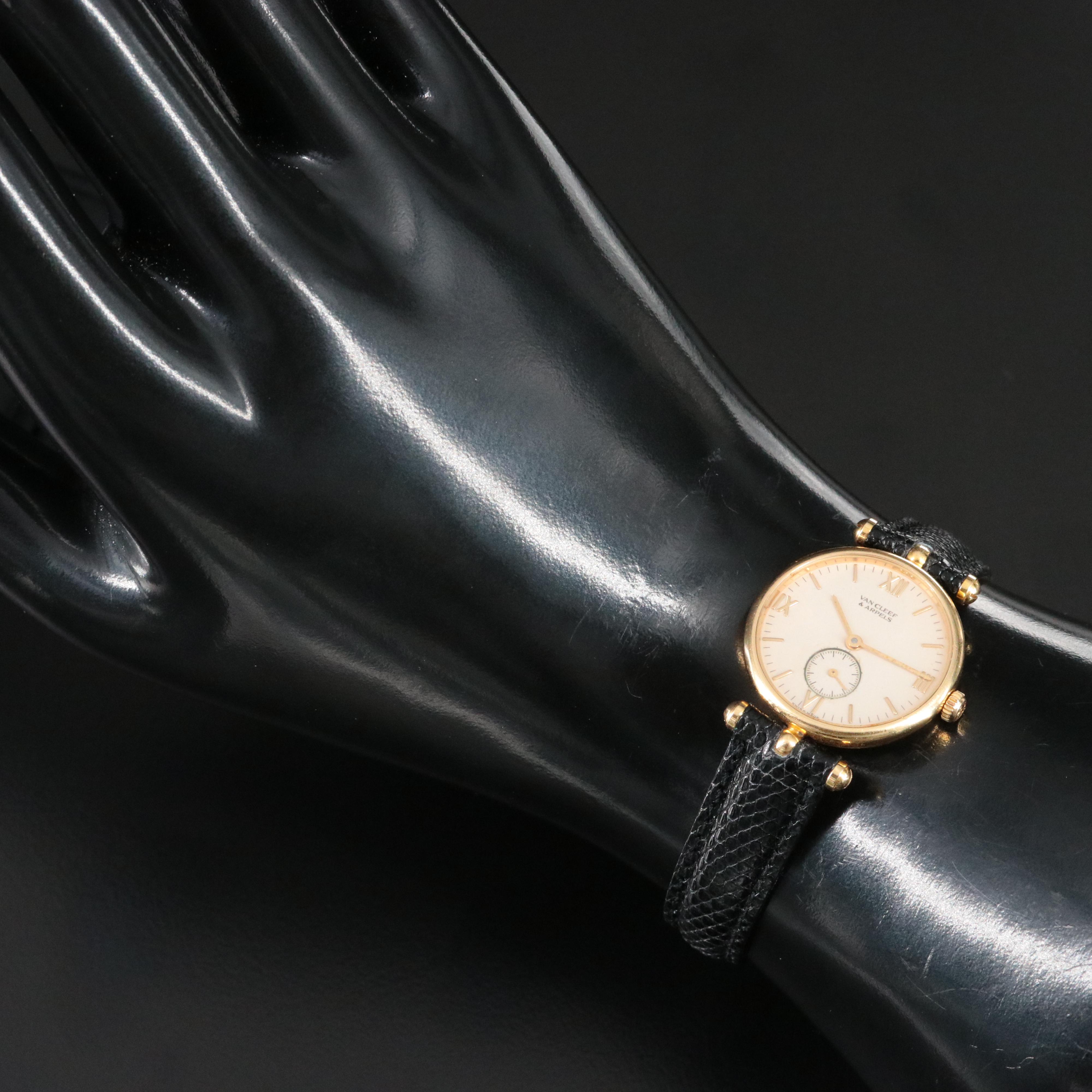 Van Cleef & Arpels 18K Gold Watch