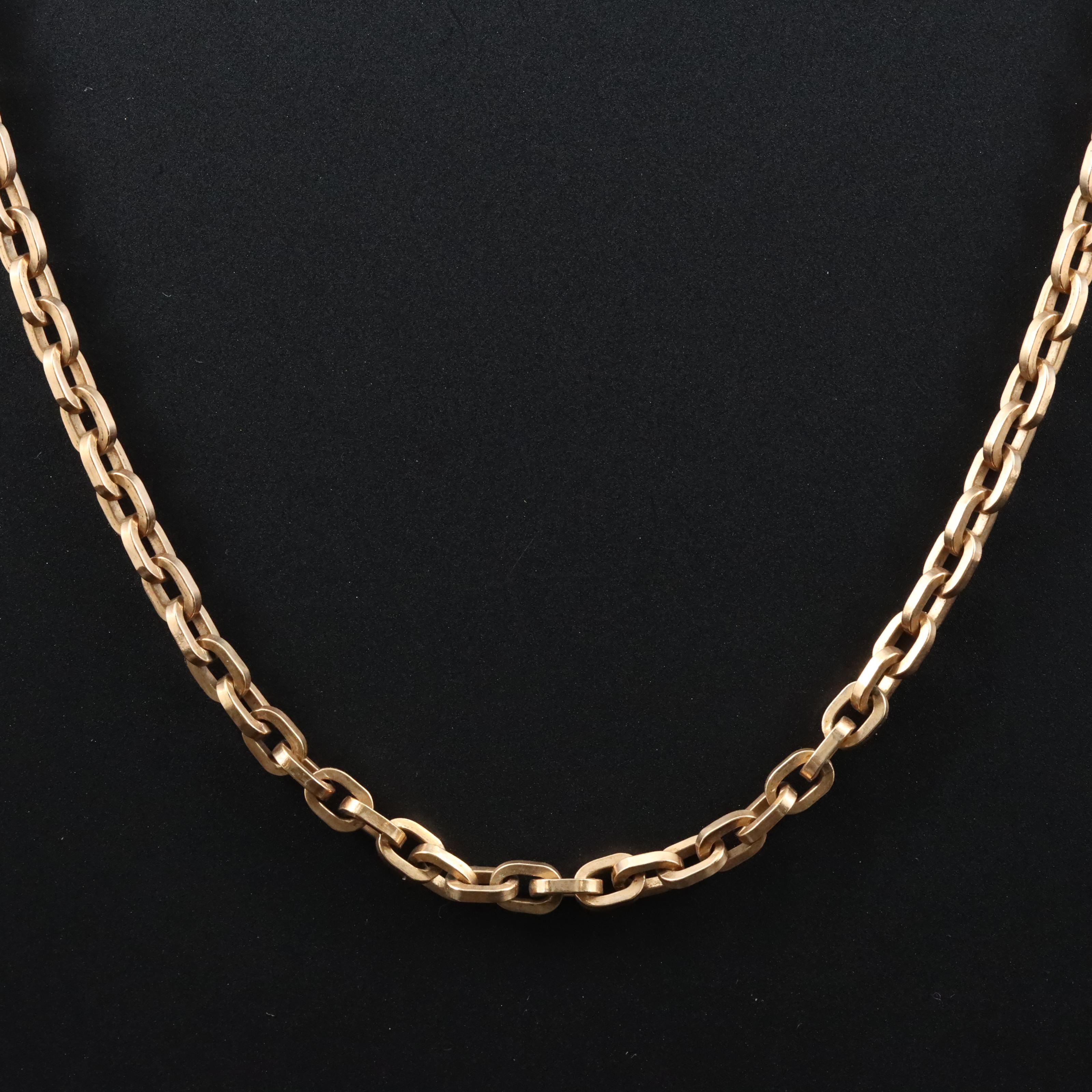 Gold-Filled Cable Chain Necklace