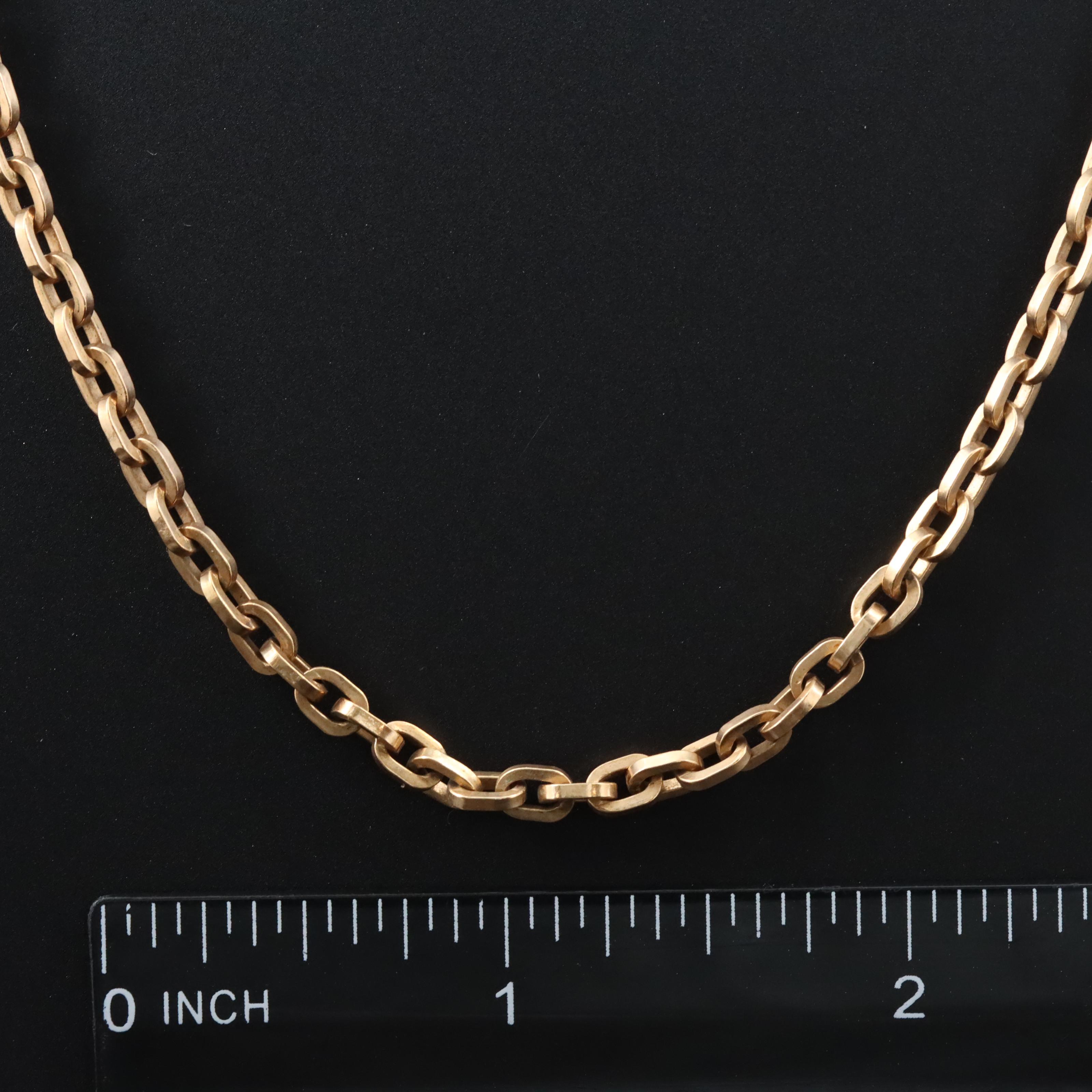 Gold-Filled Cable Chain Necklace