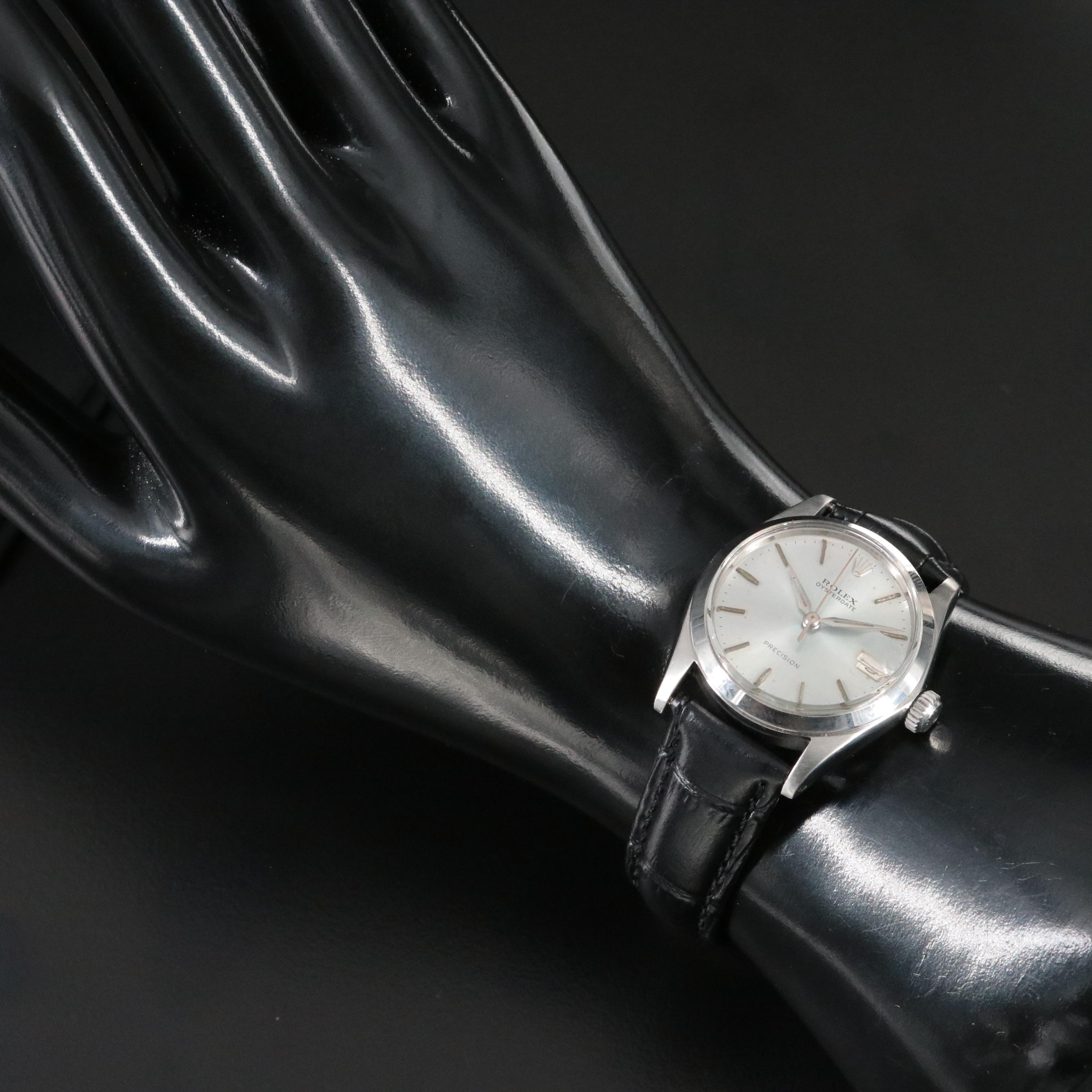 Rolex Oysterdate Precision 6466 Vintage Watch c.1964