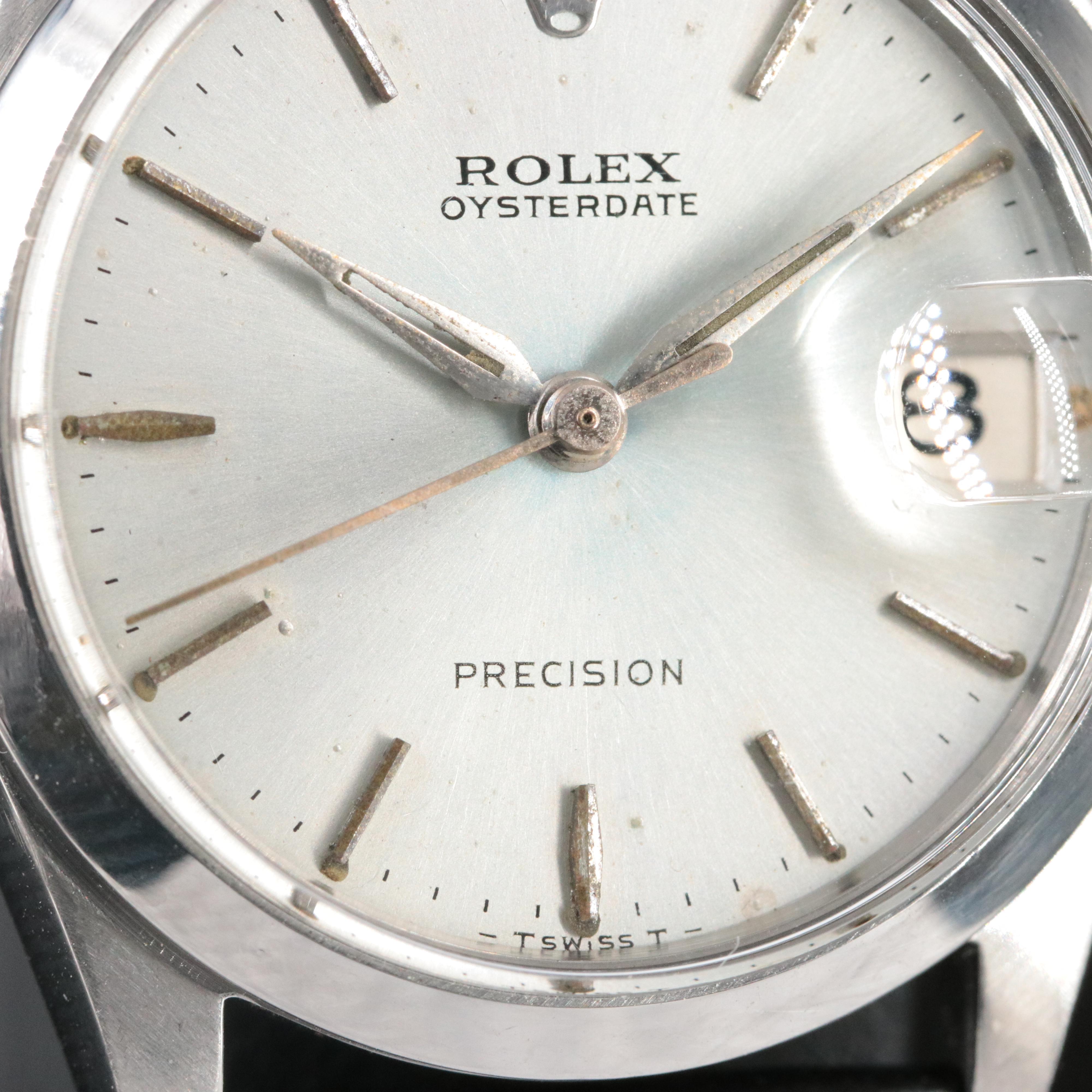 Rolex Oysterdate Precision 6466 Vintage Watch c.1964