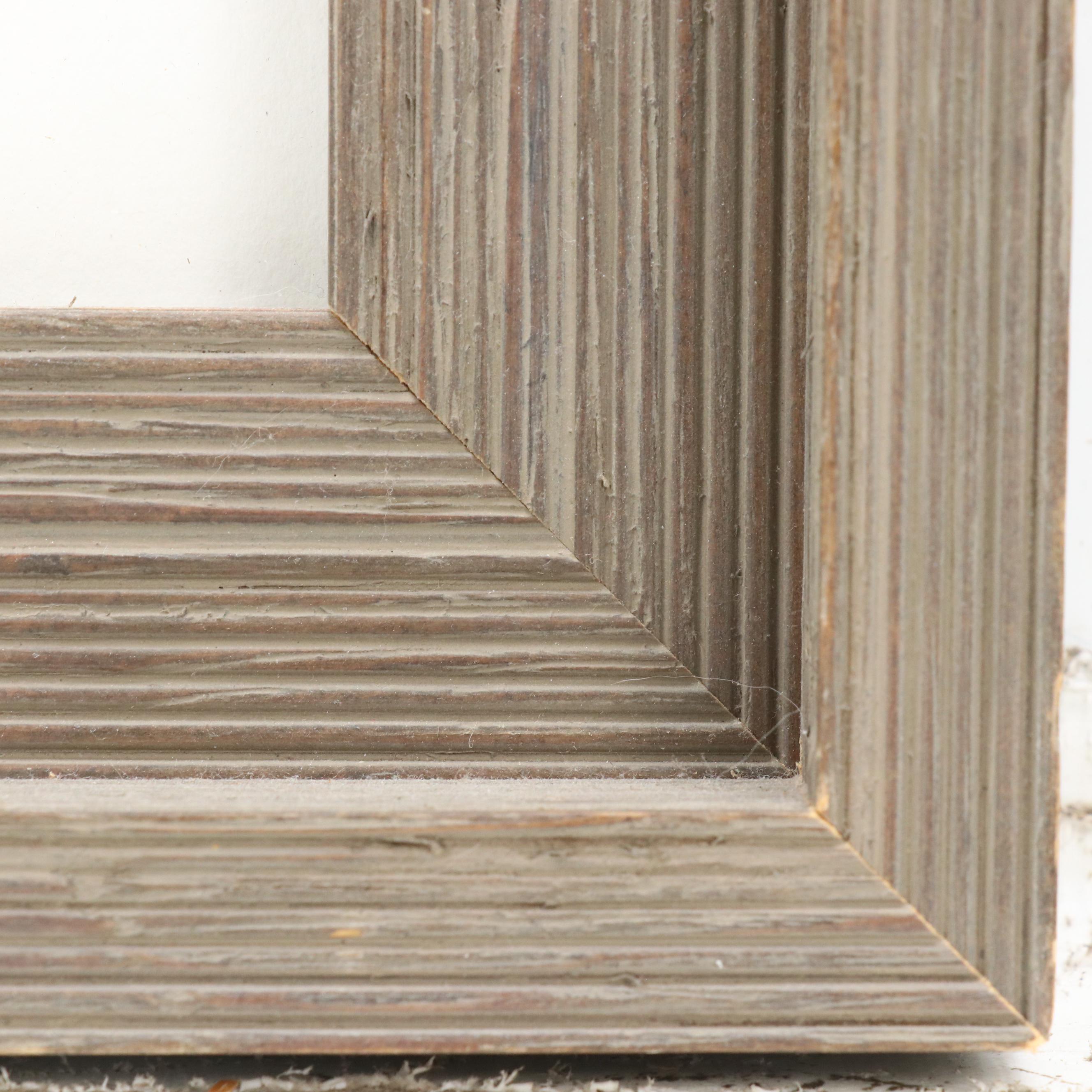 Jeannine M. Romano Still Life Embossed Watercolor Painting of Pears, 2013