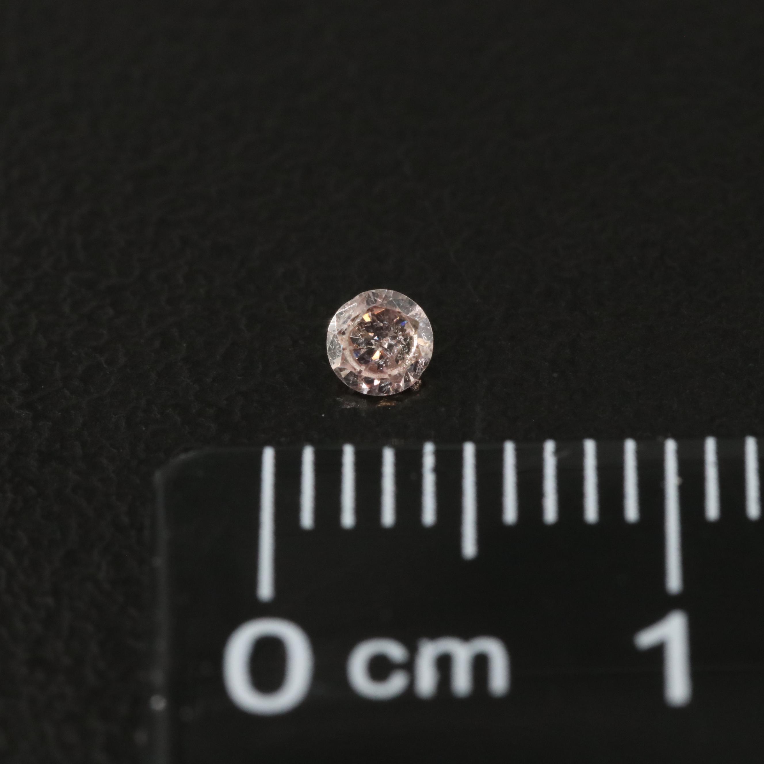 Loose 1.00 CTW Diamonds Featuring Light Pink