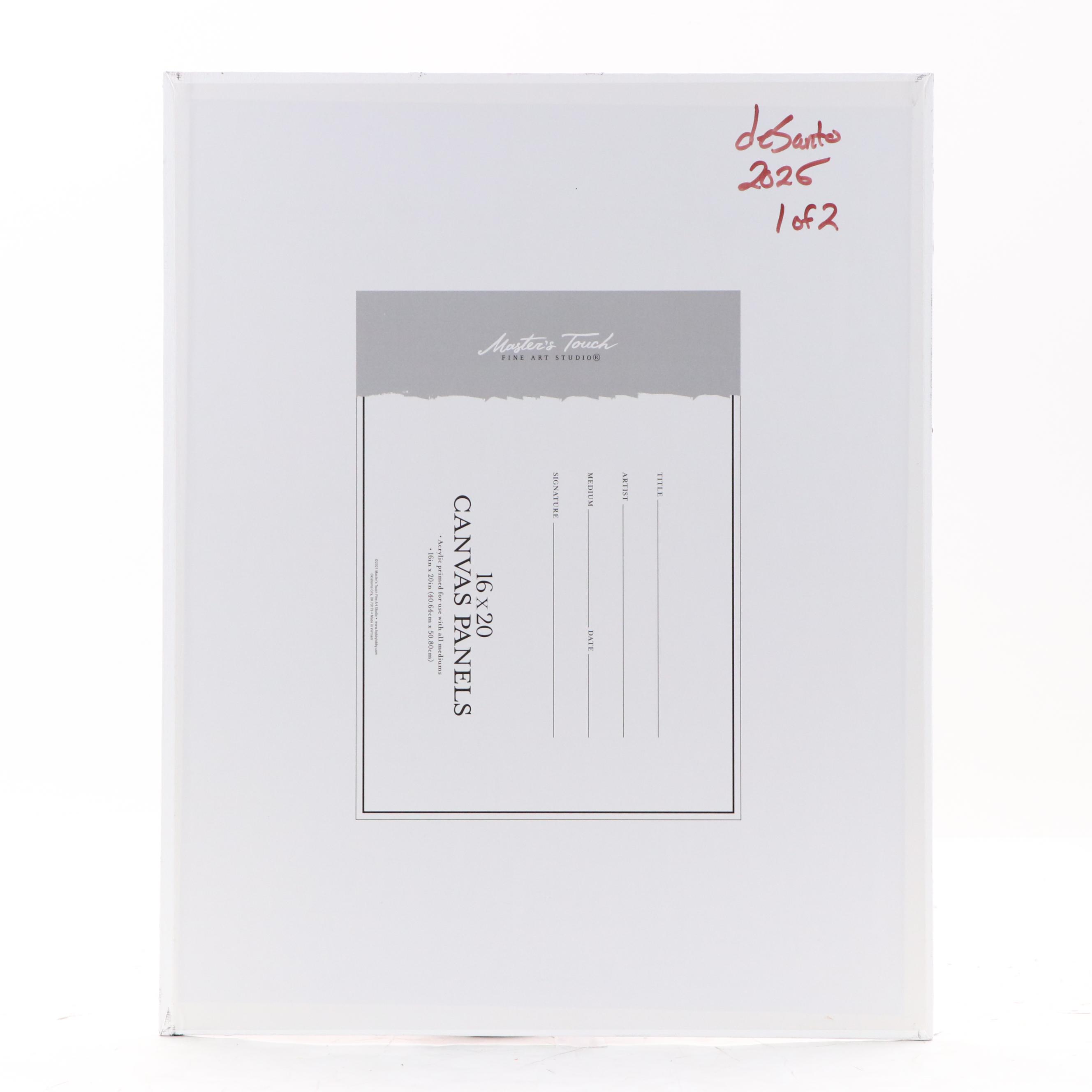 deSanto Figural Stylized Acrylic Paintings, 2025