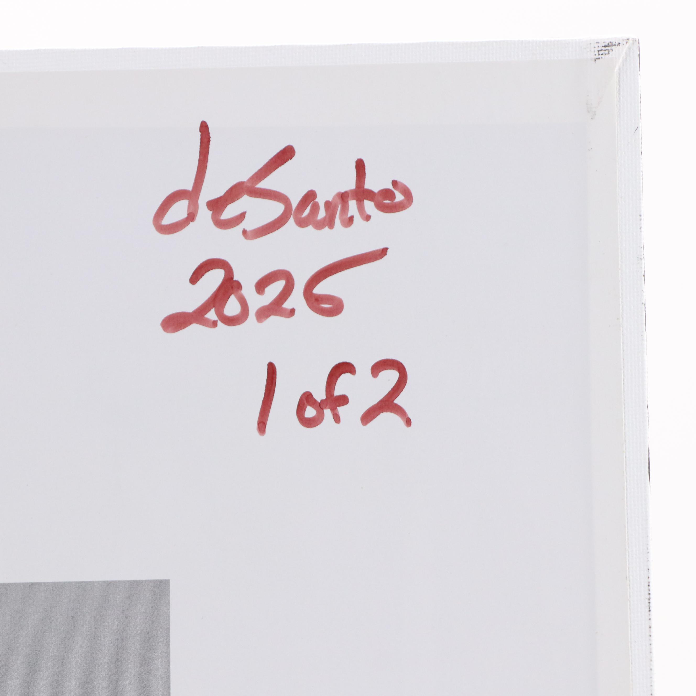 deSanto Figural Stylized Acrylic Paintings, 2025