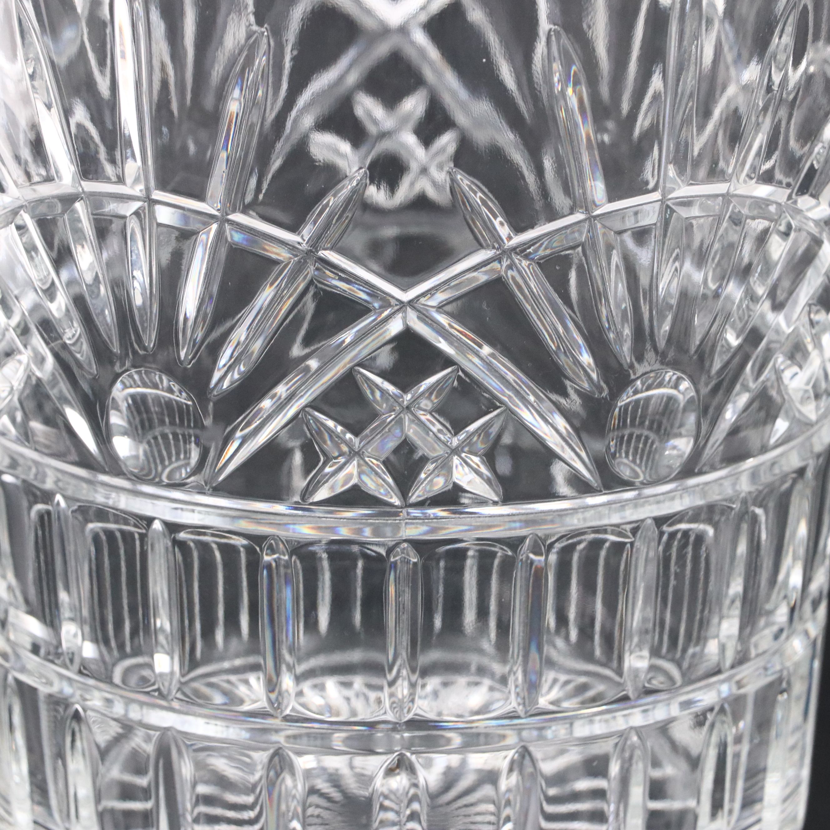 Godinger "Freedom" Crystal Ice Bucket with Gotham Sterling Vermouth Dispenser
