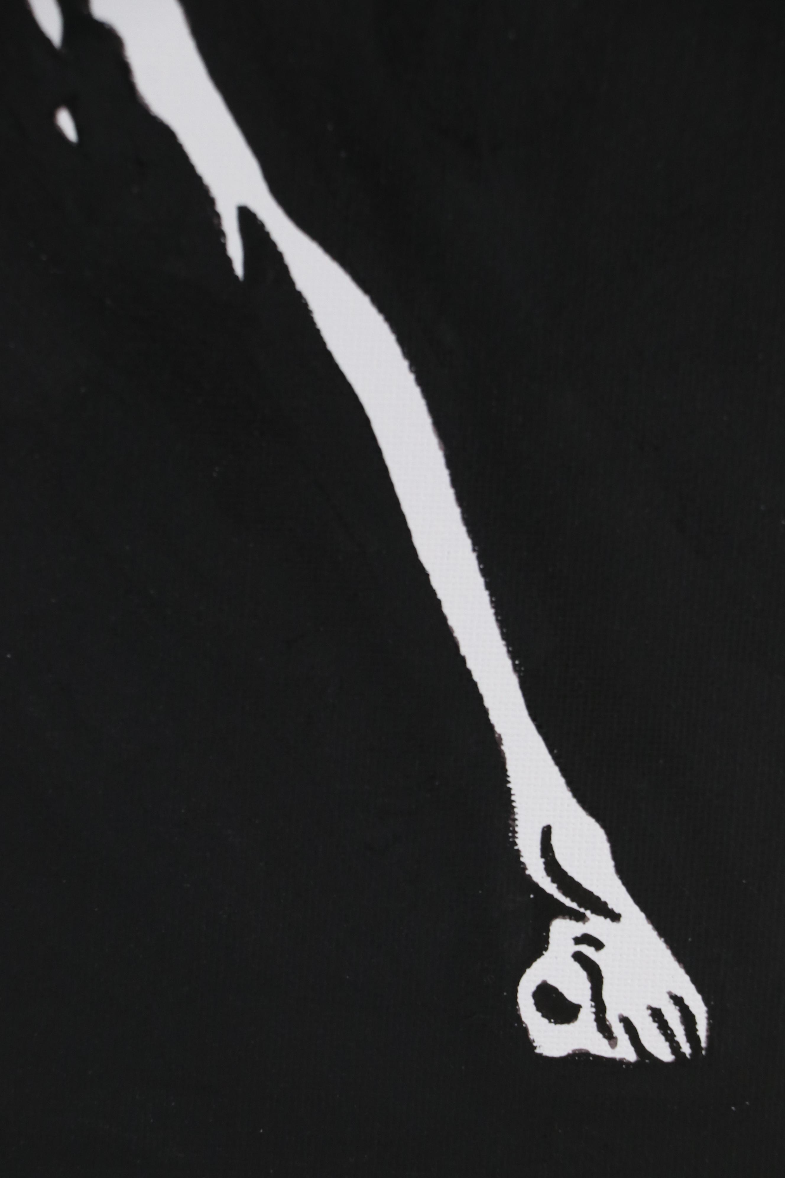 deSanto Figural Stylized Acrylic Paintings, 2025