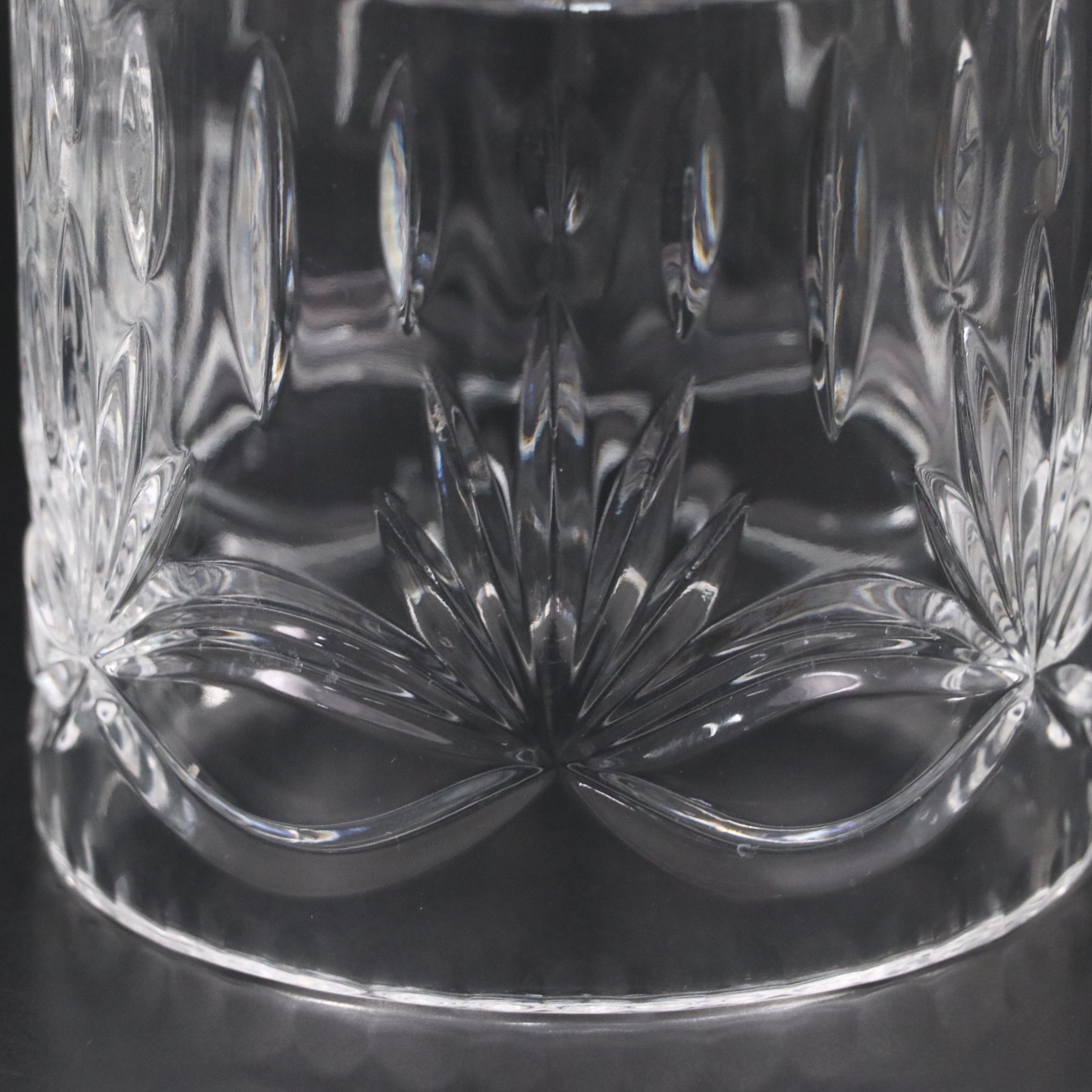 Godinger "Freedom" Crystal Ice Bucket with Gotham Sterling Vermouth Dispenser