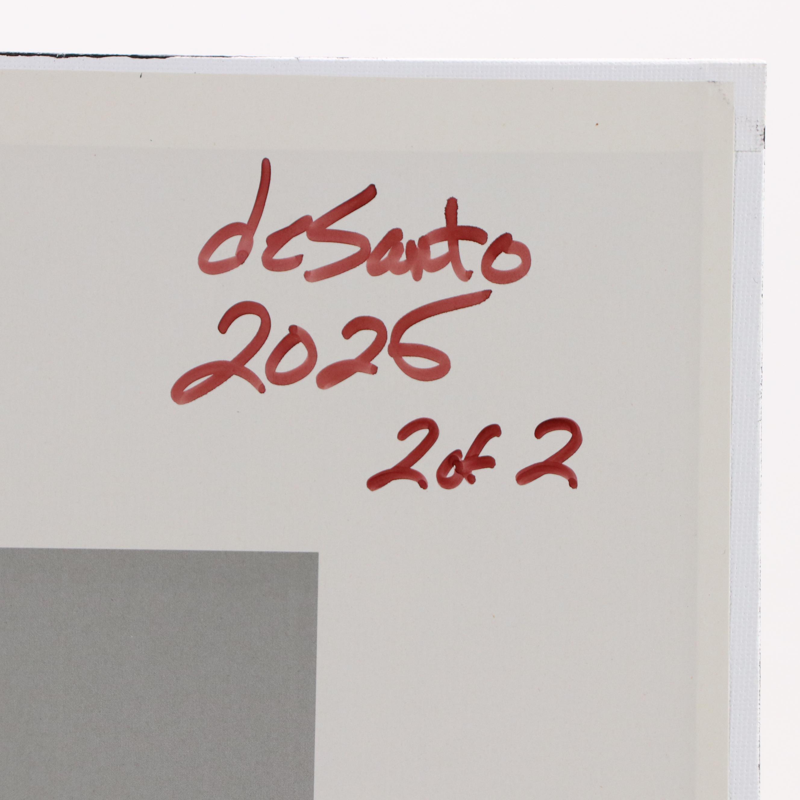 deSanto Figural Stylized Acrylic Paintings, 2025