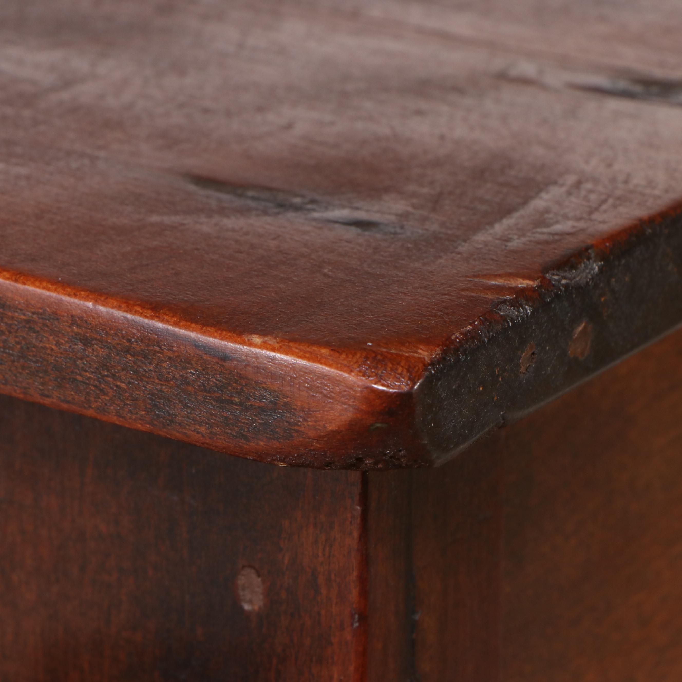 Arts & Crafts Style Food Safe with Punched-Tin Paneled Doors