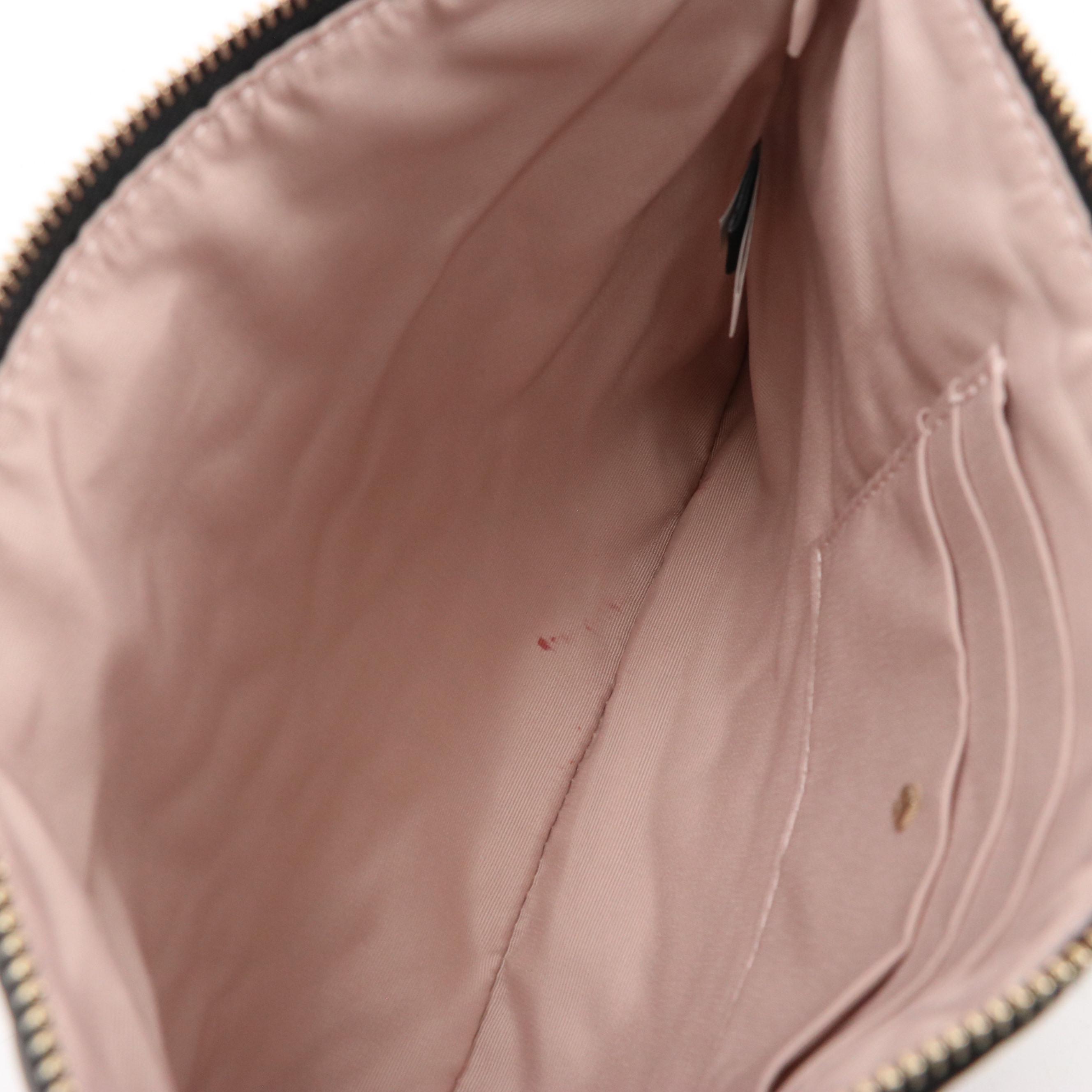 Kate Spade Bloom Quilted Leather Wristlet Pouch & Silver Penelope Carryall Tote