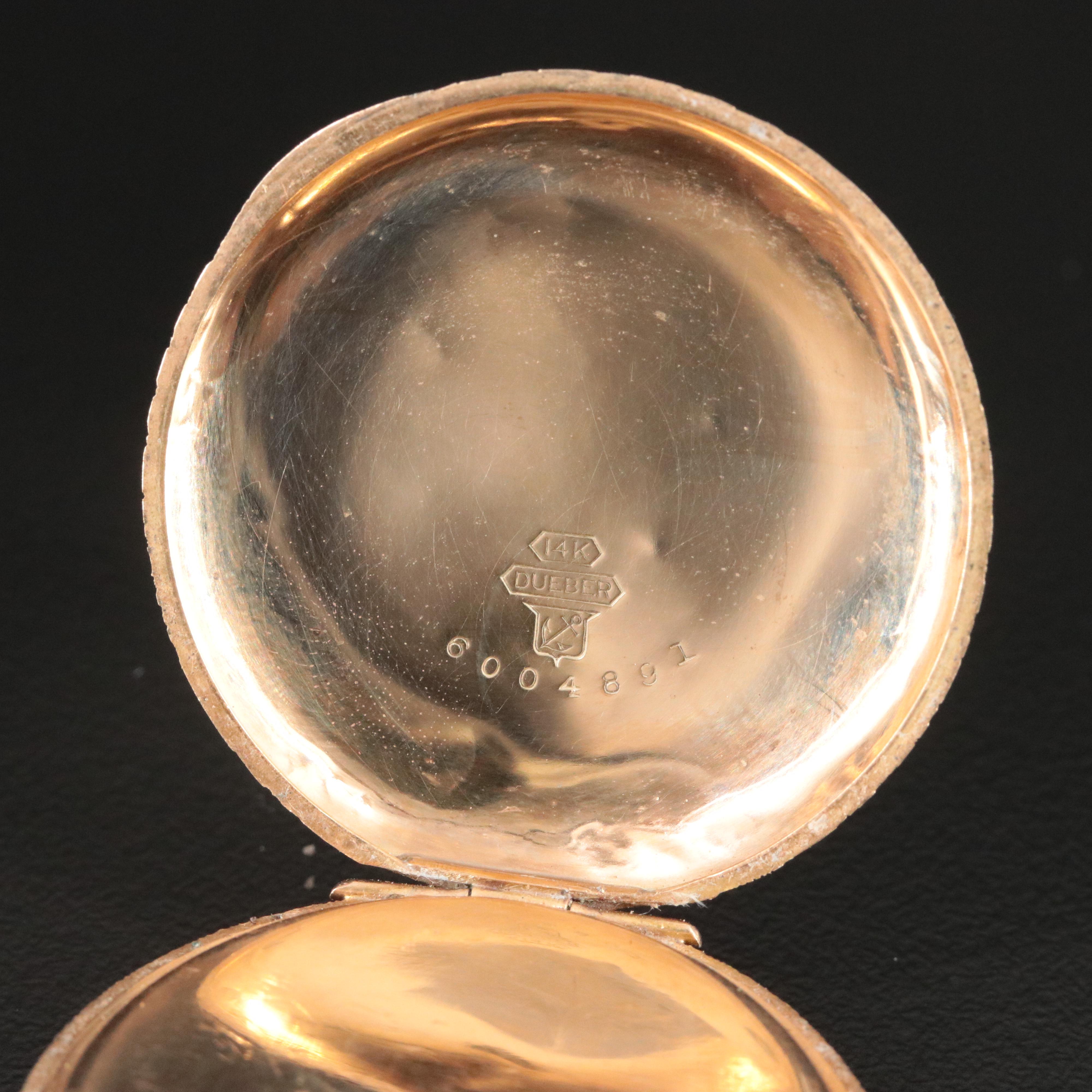 1905 Elgin 14Kt Hunting Case Pocket Watch