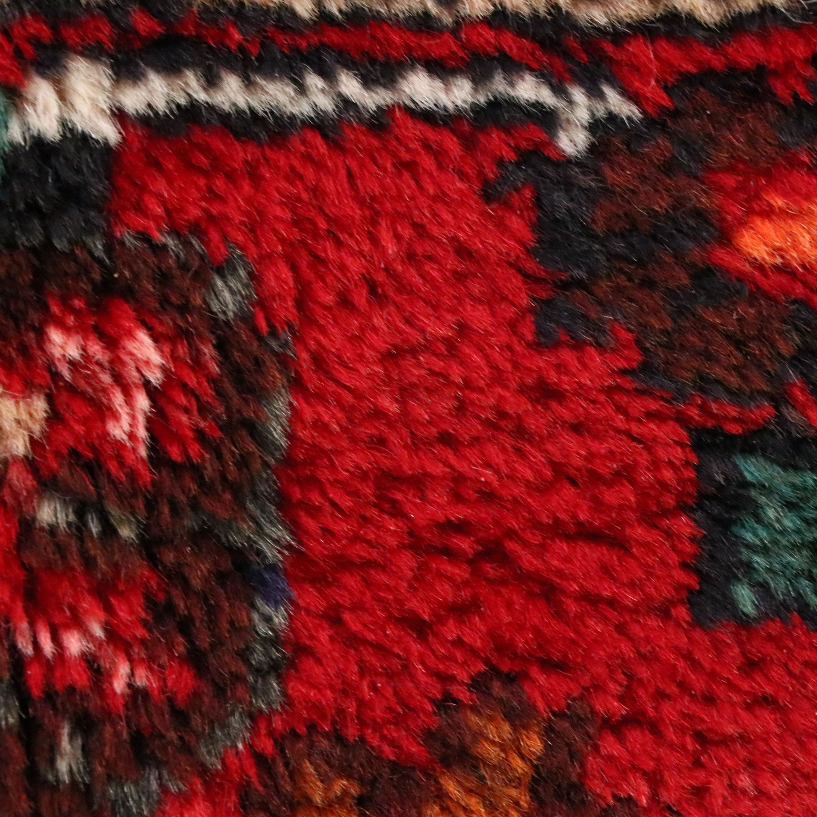 5'3 x 7'3 Hand-Knotted Persian Hamadan Area Rug