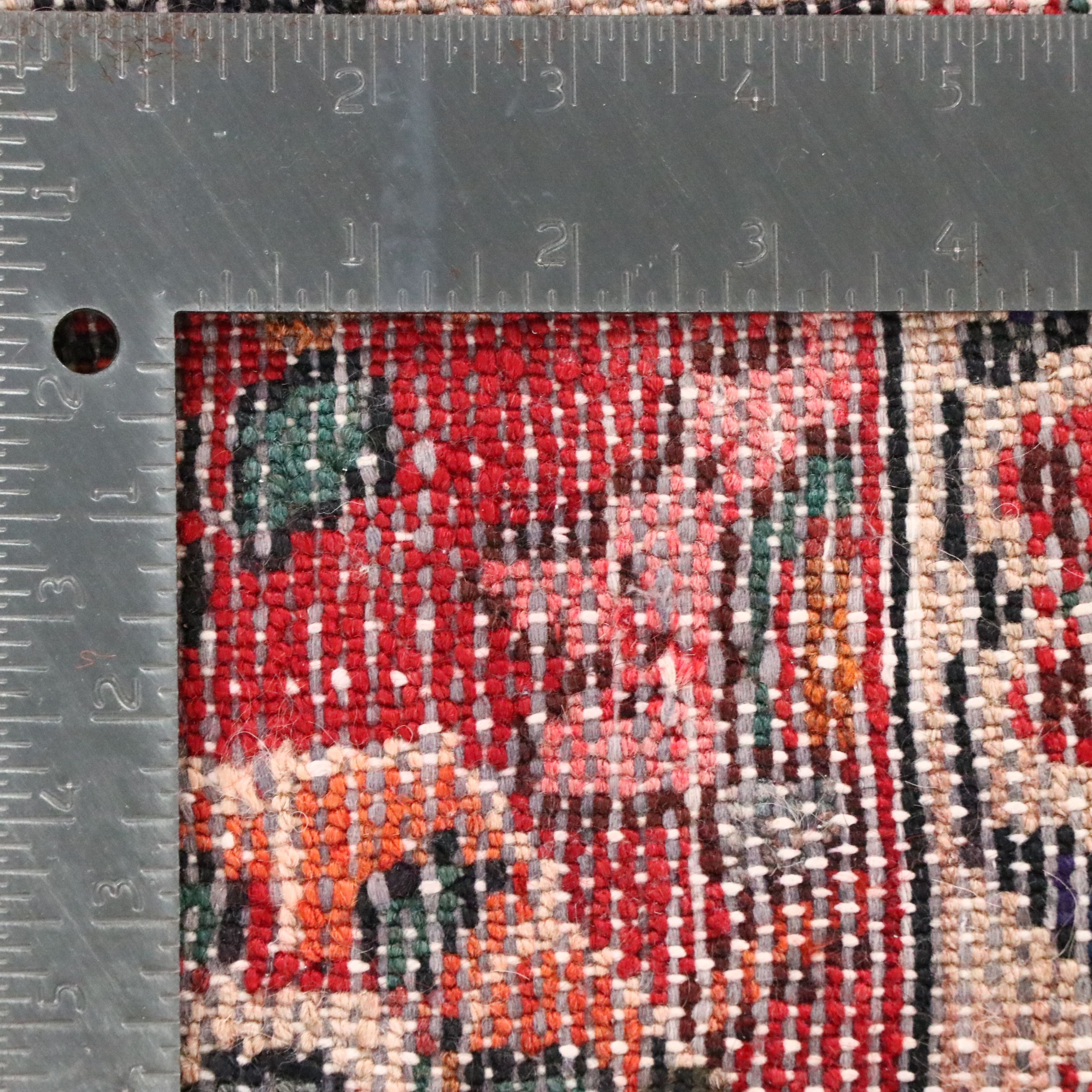 5'3 x 7'3 Hand-Knotted Persian Hamadan Area Rug