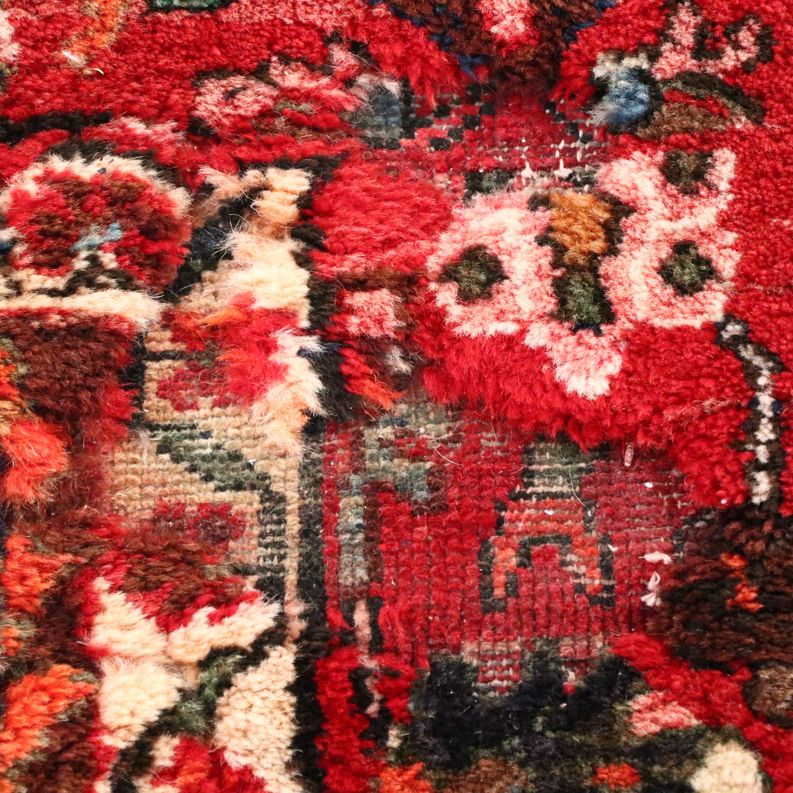 5'3 x 7'3 Hand-Knotted Persian Hamadan Area Rug