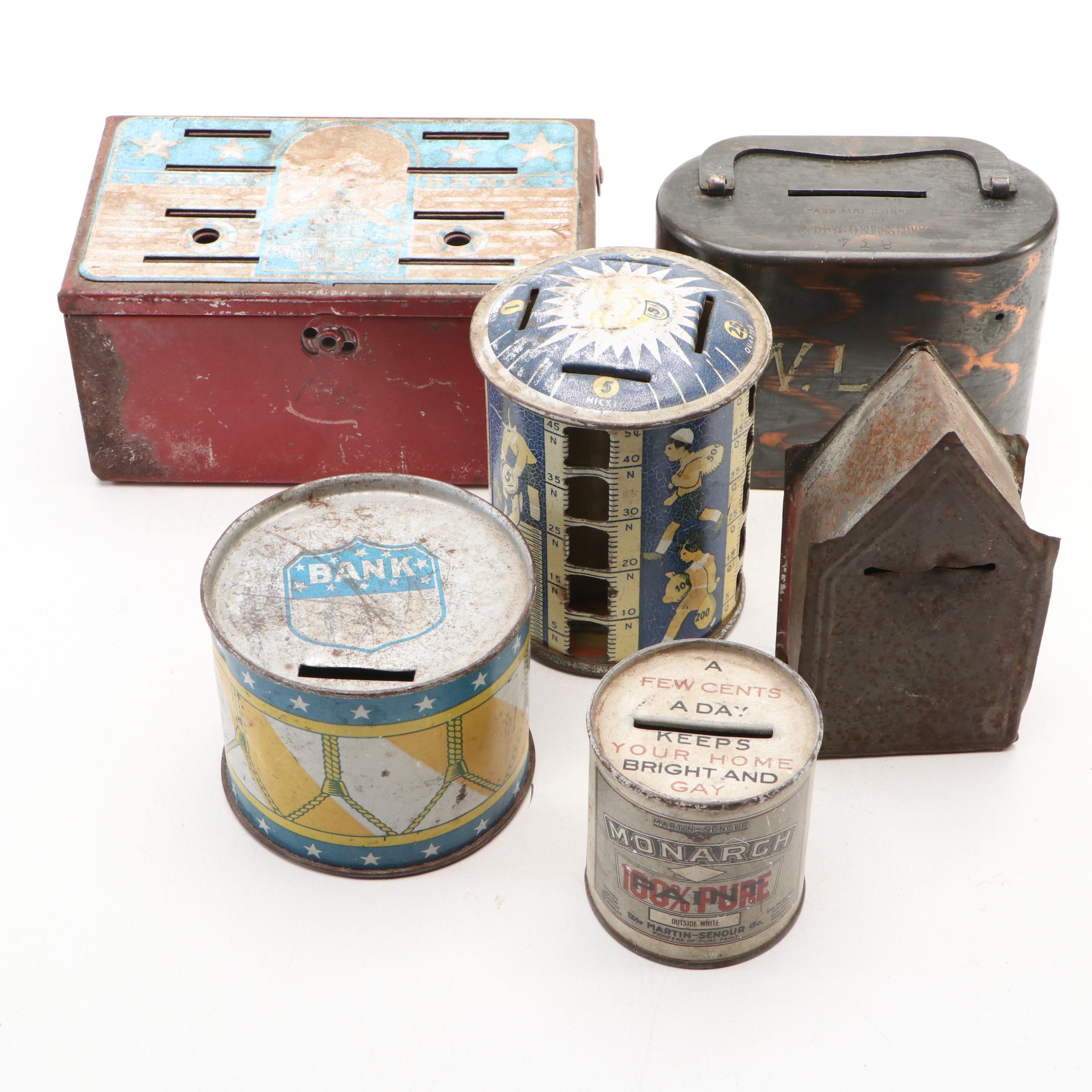 C. O. Burns, J. Chein, Monarch and Other Banks, Early to Mid-20th Century