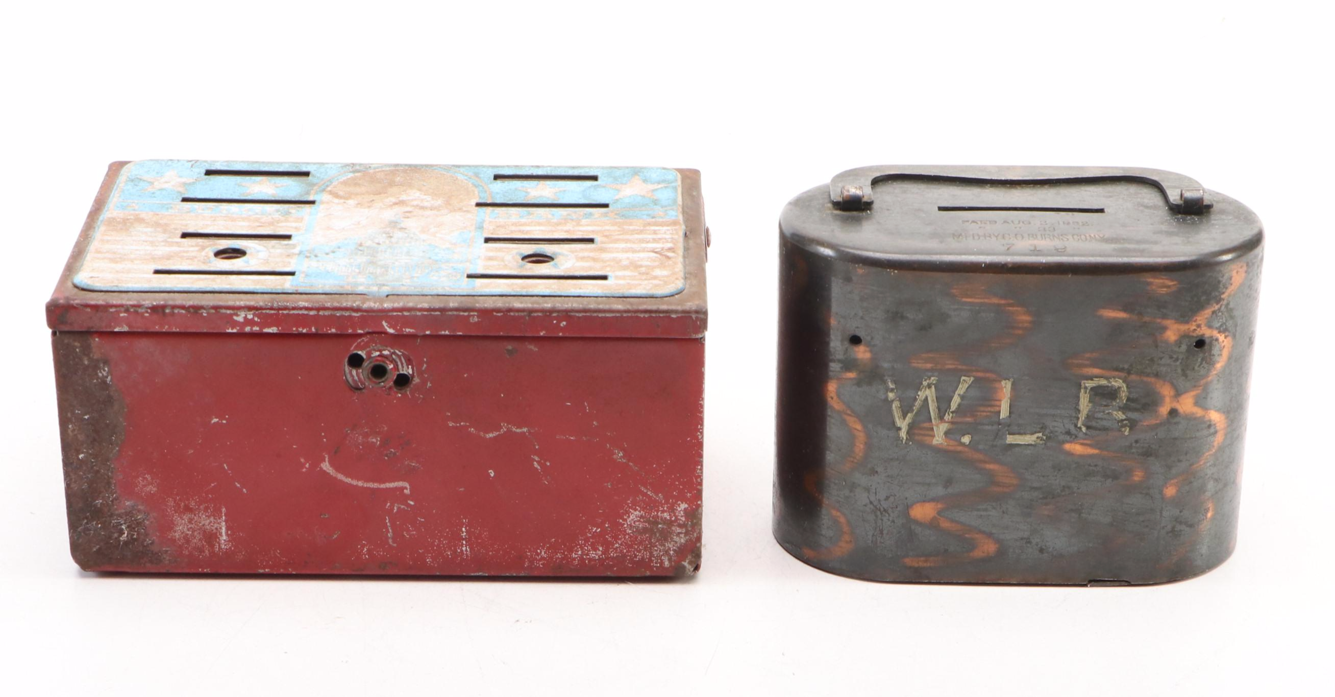 C. O. Burns, J. Chein, Monarch and Other Banks, Early to Mid-20th Century