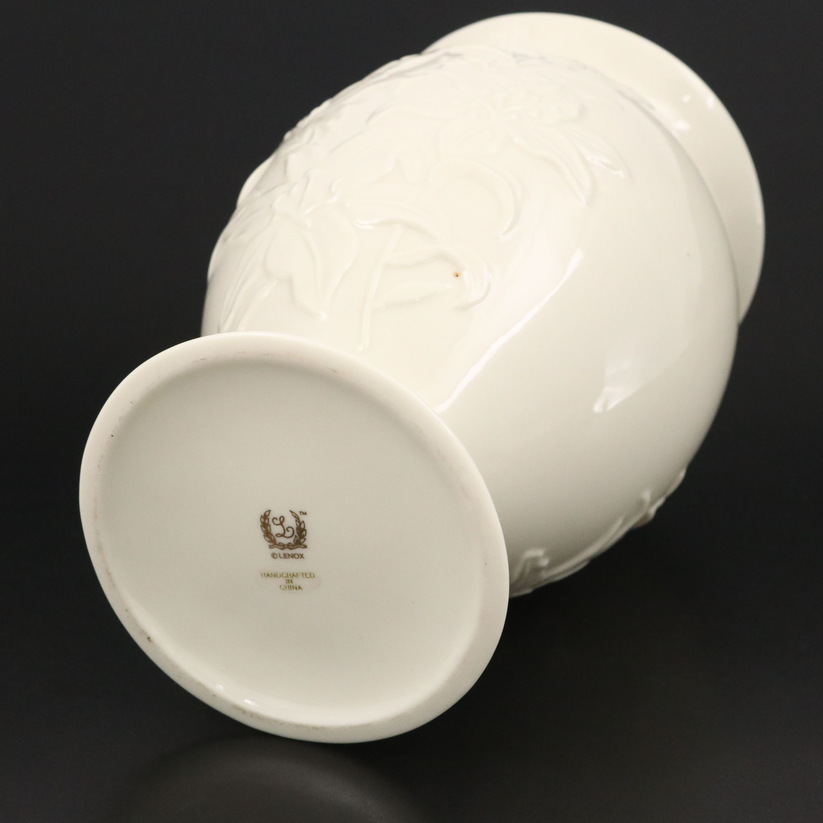 Lenox "Tiger Lily" Porcelain Vase, 1980s