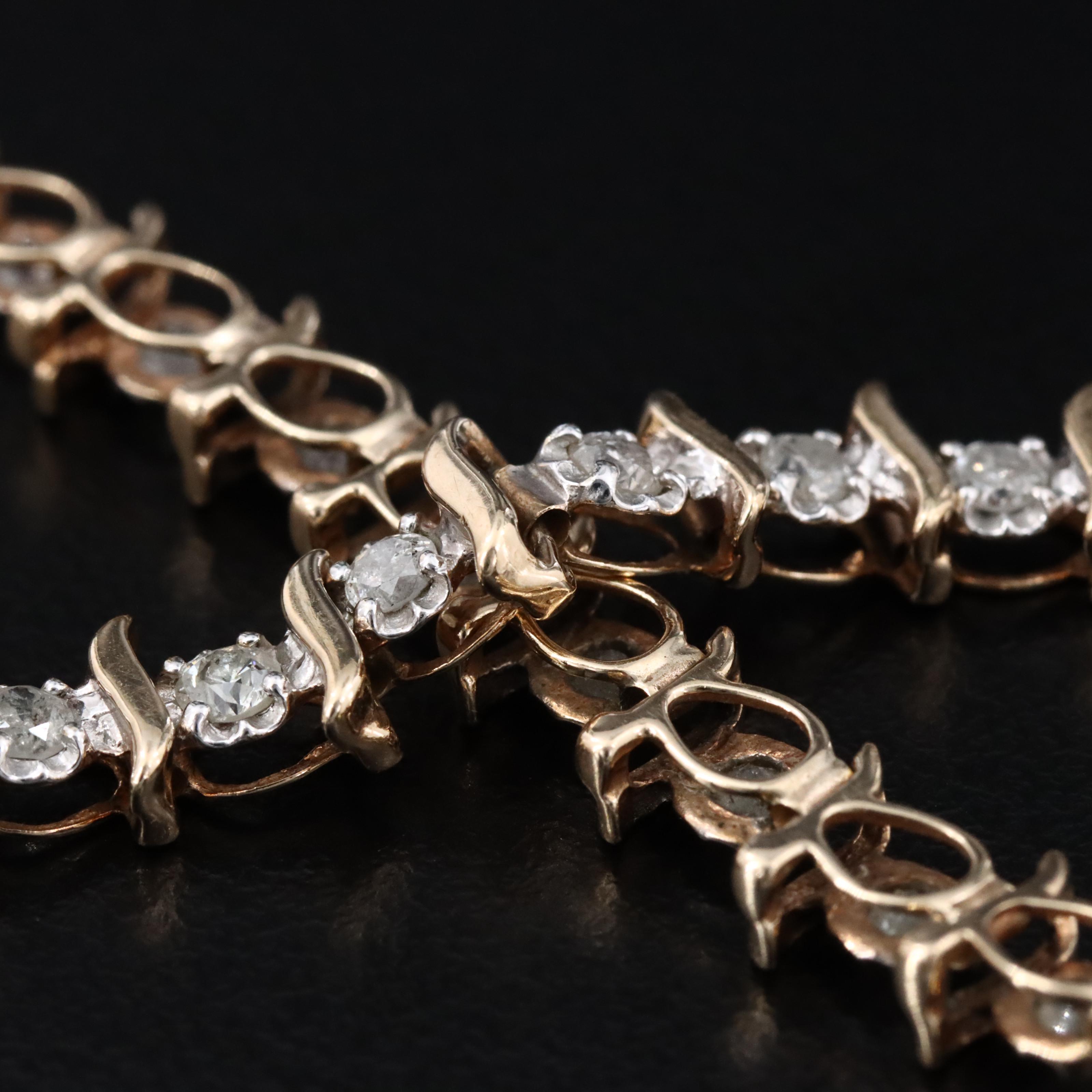 10K 1.55 CTW Diamond Bracelet
