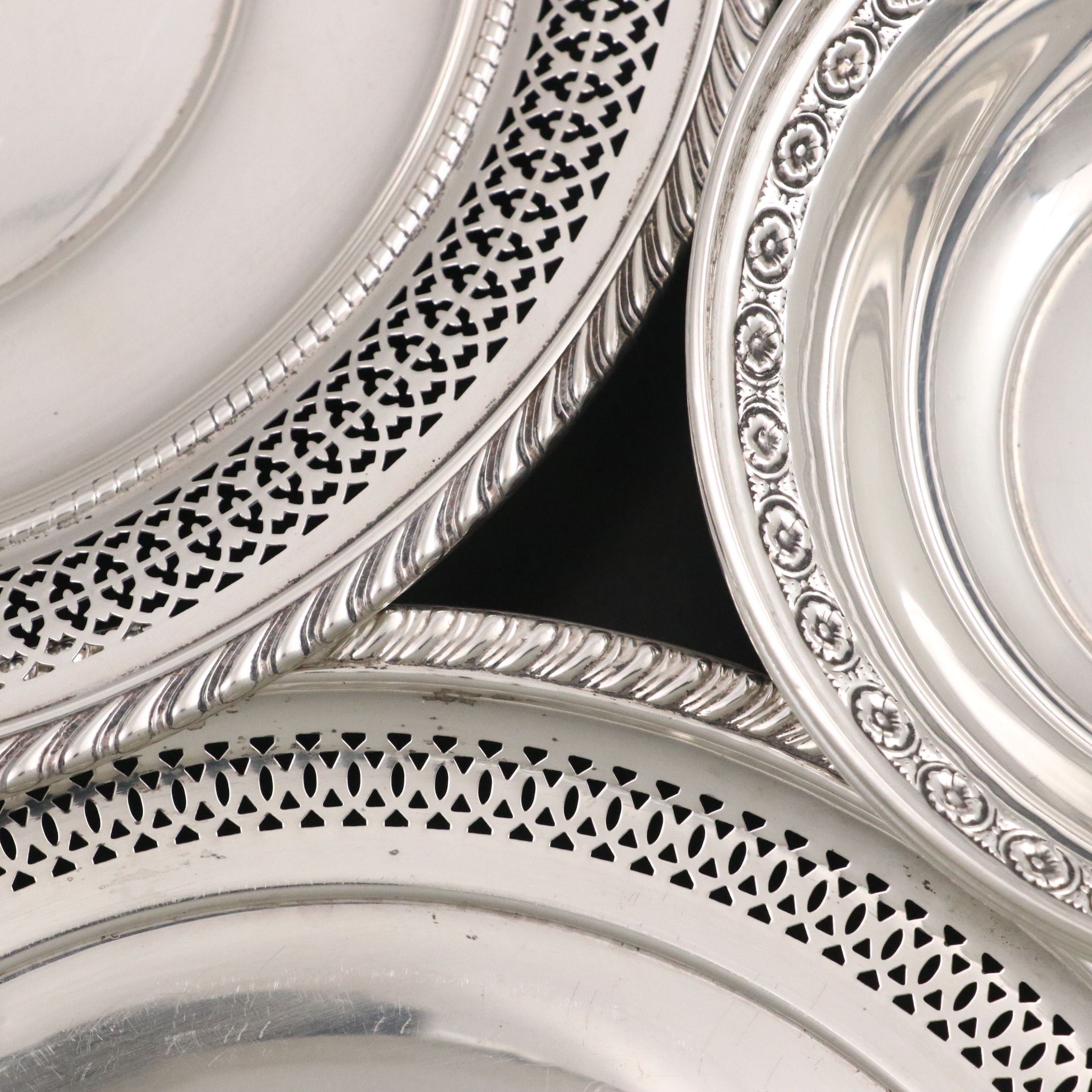 Gorham, Watson with Other Sterling Silver Plates and Bowls