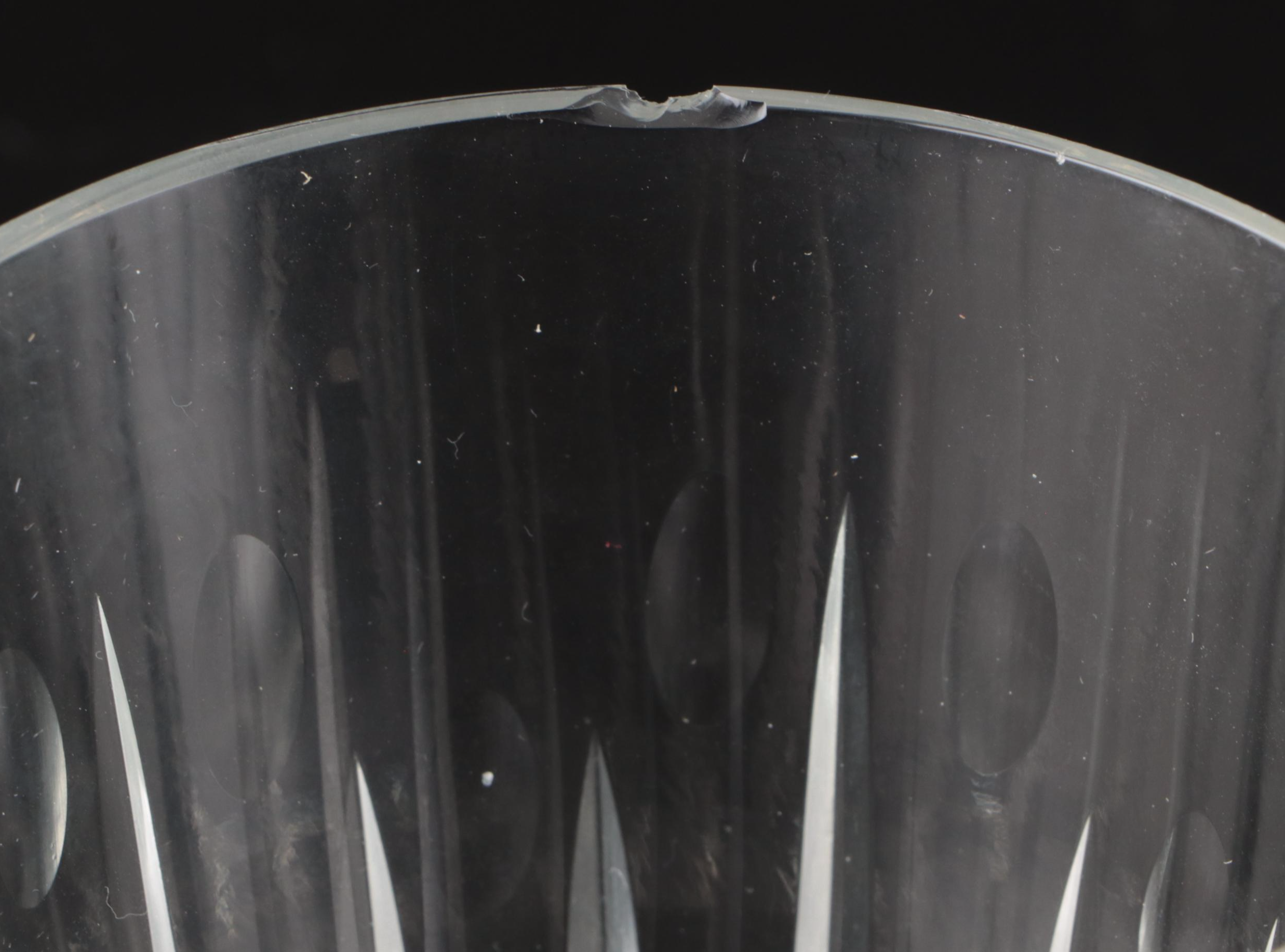 Stuart "Hampshire" and Other Crystal Old Fashioned Glasses, Mid to Late 20th C.