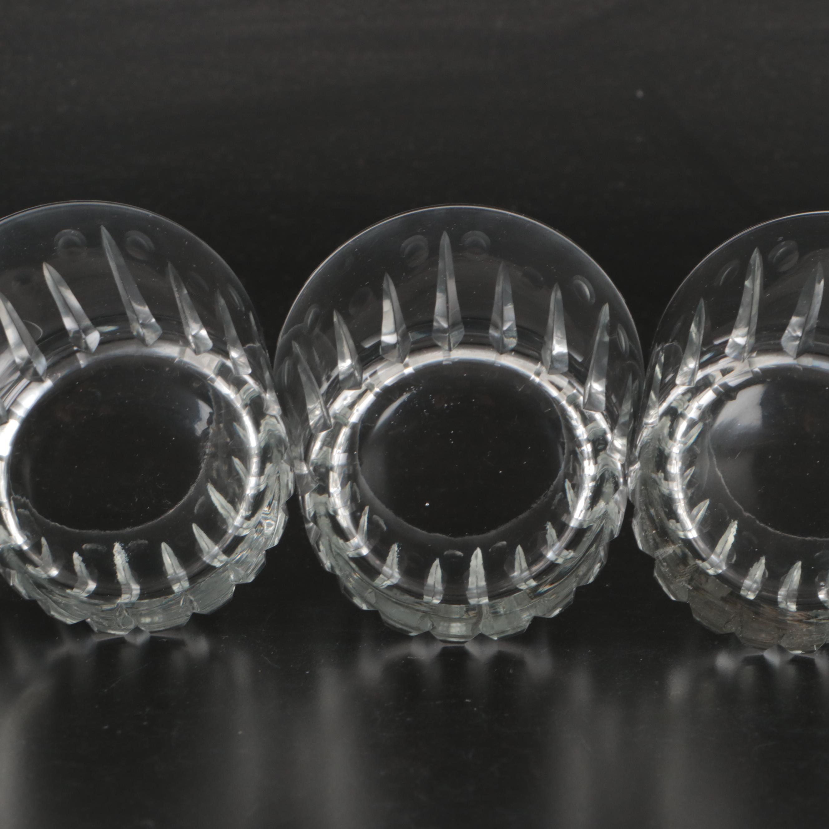 Stuart "Hampshire" and Other Crystal Old Fashioned Glasses, Mid to Late 20th C.