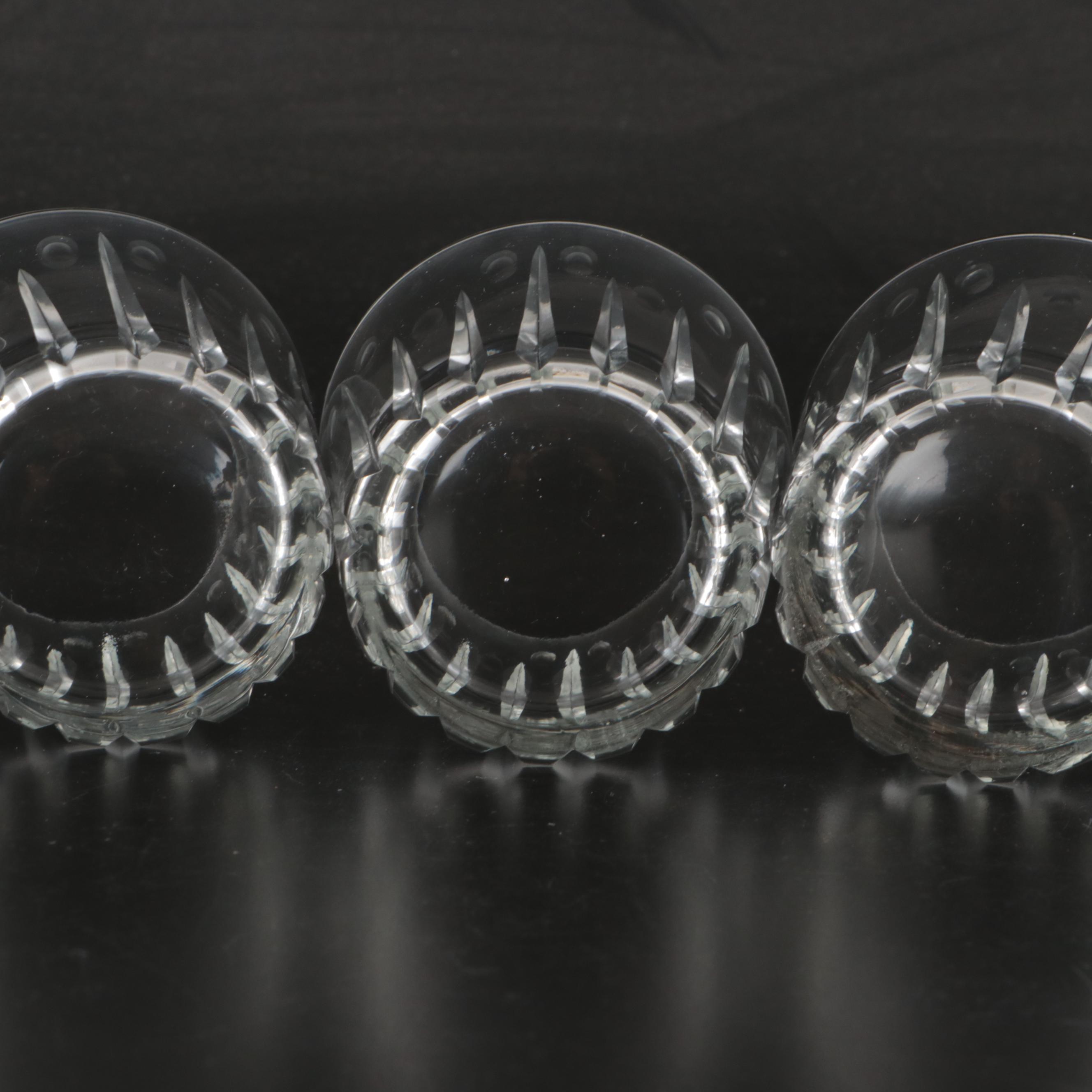 Stuart "Hampshire" and Other Crystal Old Fashioned Glasses, Mid to Late 20th C.