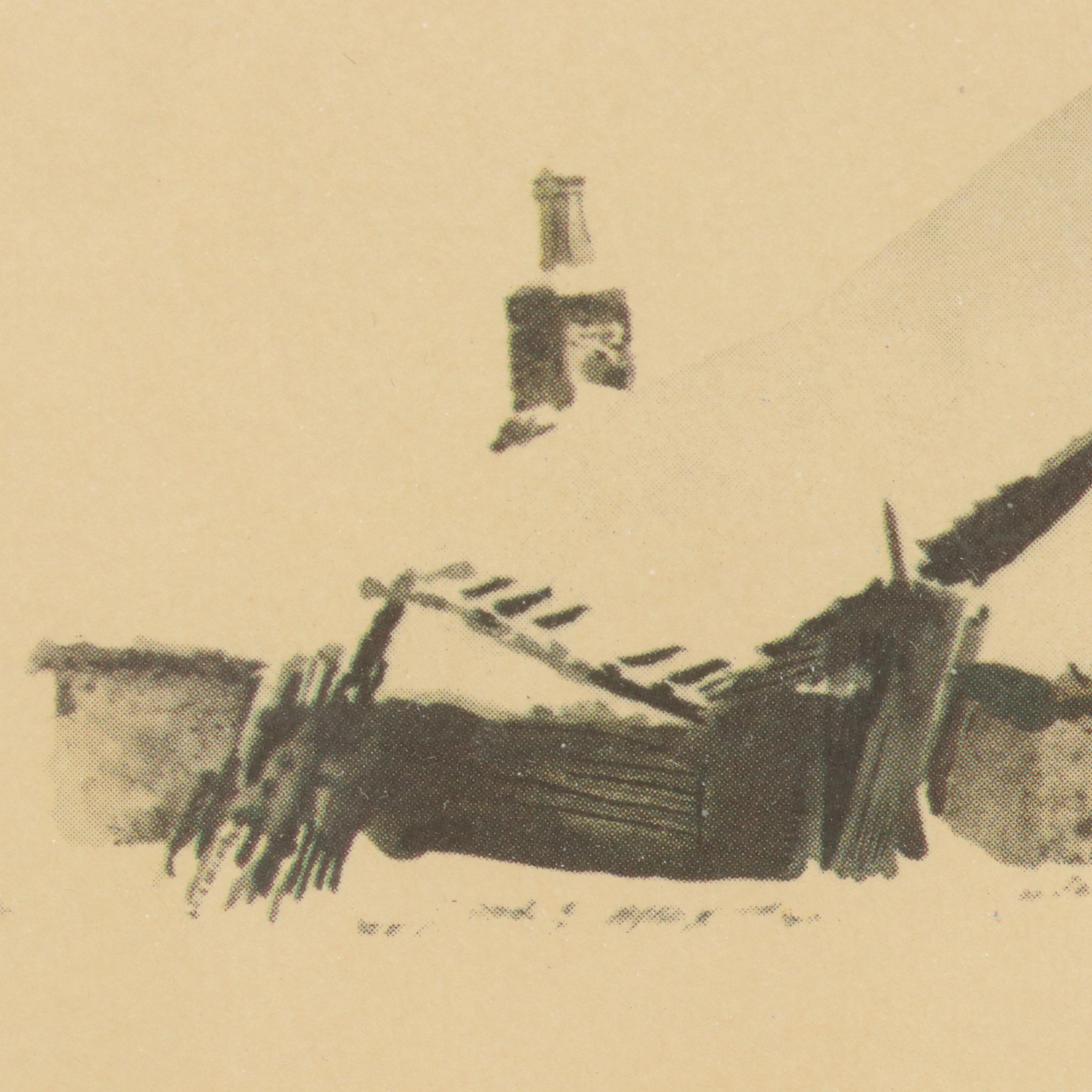 Offset Lithograph After Andrew Wyeth "The Corner," Mid-20th Century